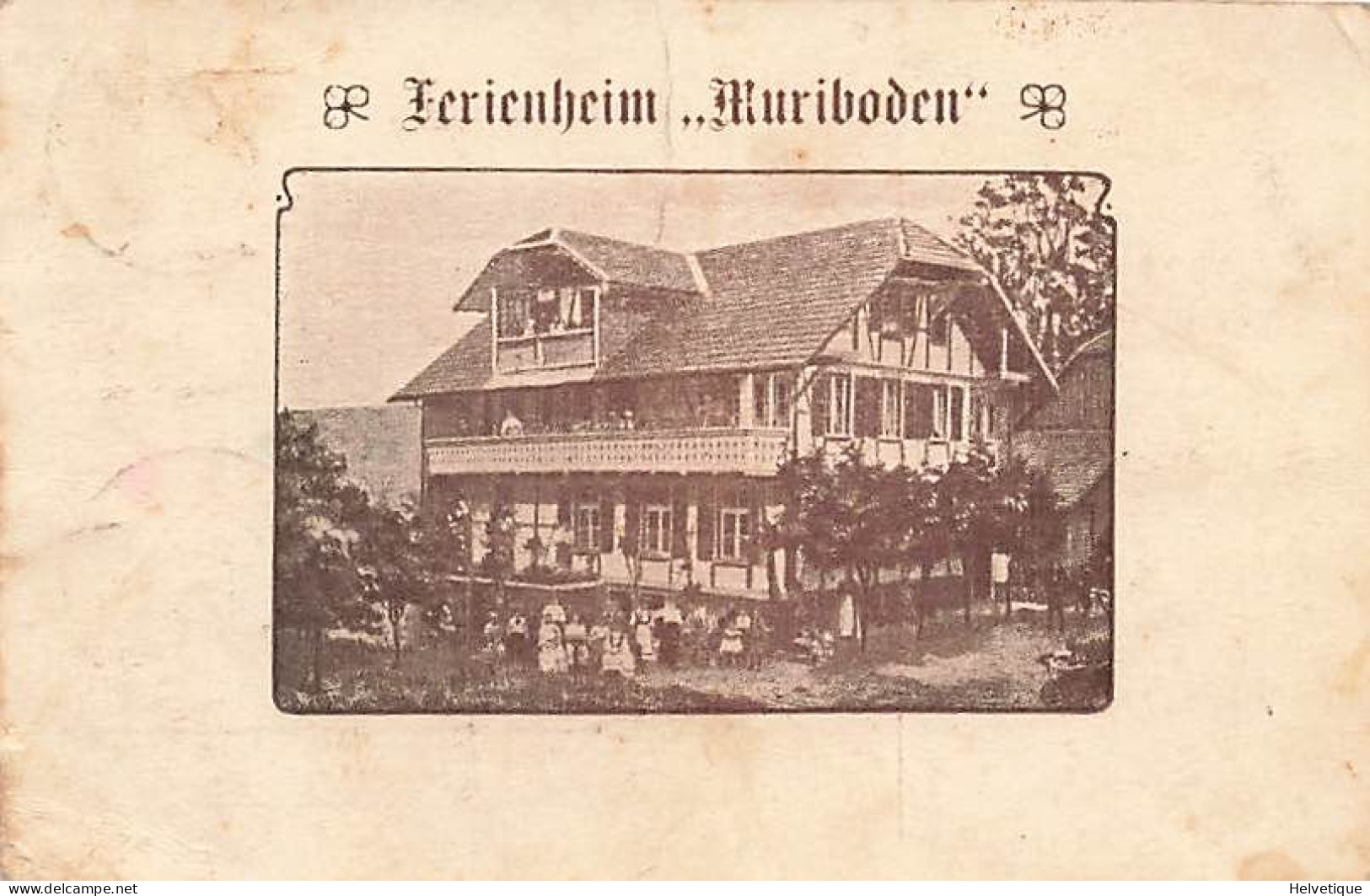 Ferienheim Muriboden Rüeggisberg 1919 - Muri Bei Bern