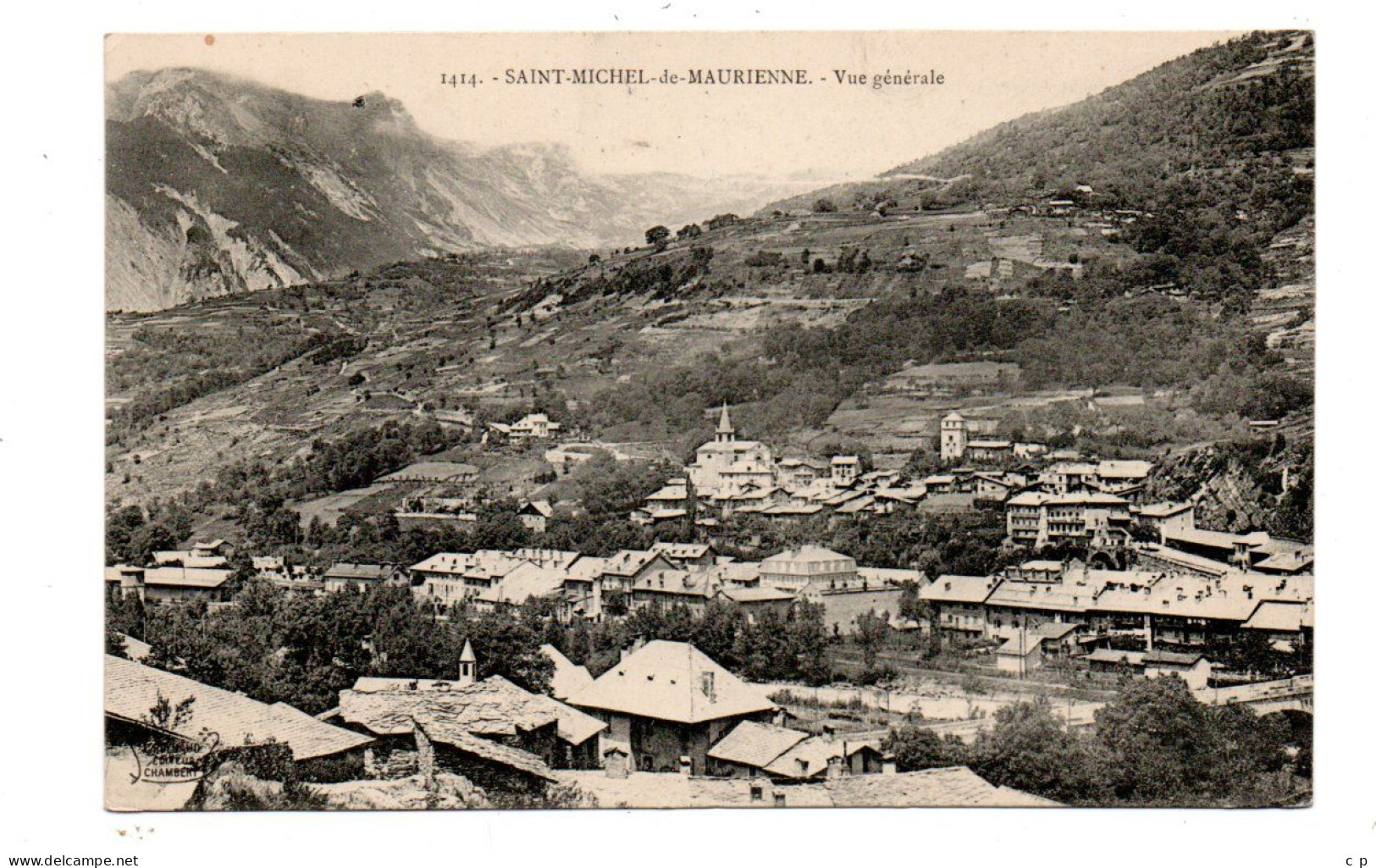 Saint Michel De Maurienne - Vue Generale  - CPA°J - Saint Michel De Maurienne