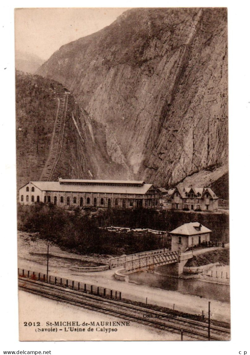 Saint  Michel   De Maurienne - L'Usine De Calypso  -  - CPA°J - Saint Michel De Maurienne