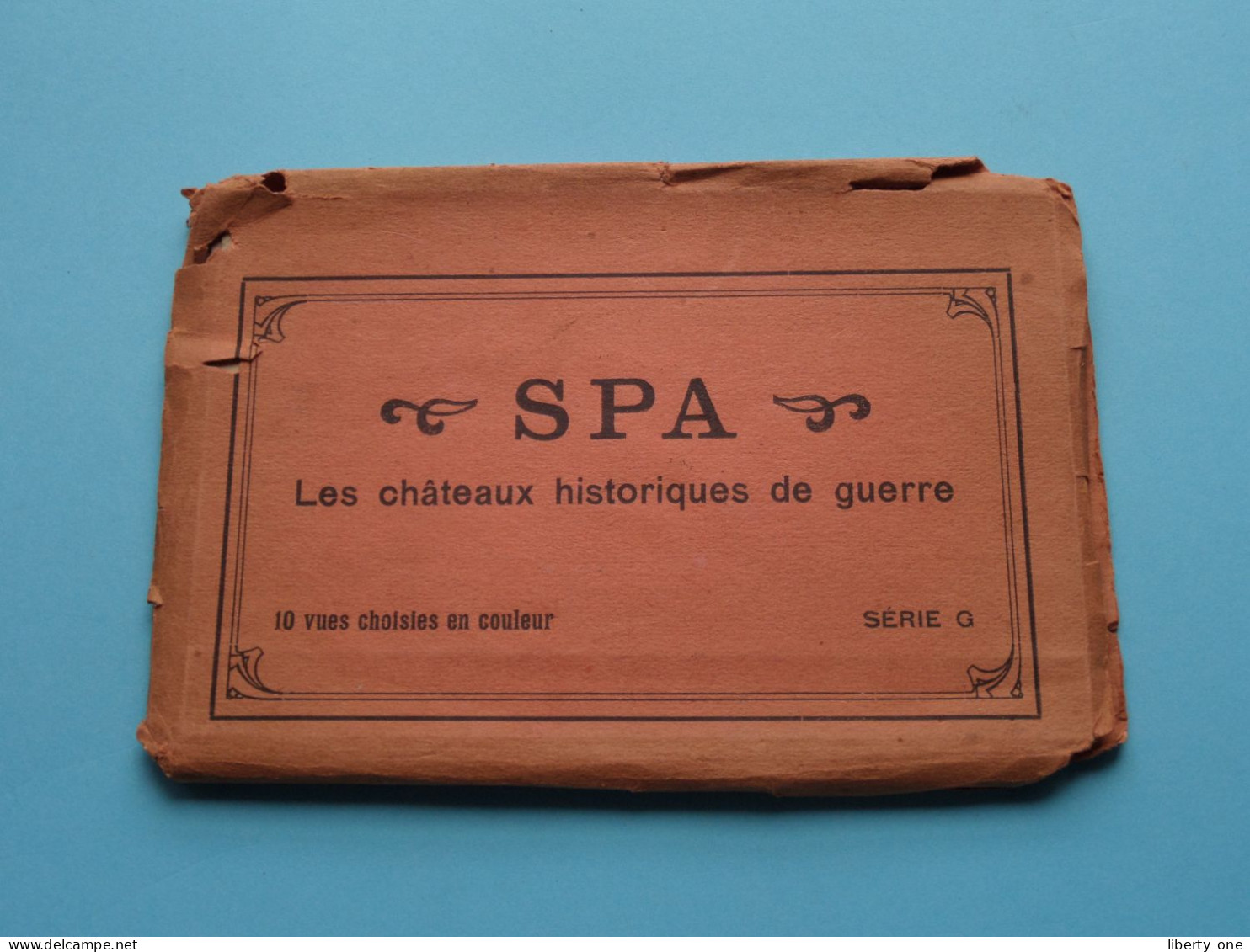 Carnet ( 10 Vues - Série G ) Les Châteaux Historiques De Guerre " SPA " ( Edit.: Boitsfort Photo Belge Lumière ) ! - Spa