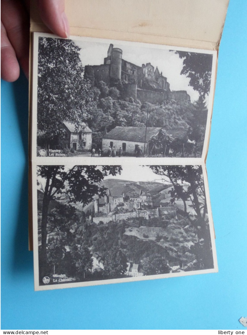 Carnet ( 10 Vues - Série 2 ) " VIANDEN " ( Edit.: E. A. SCHAACK Luxembourg ) ! - Vianden