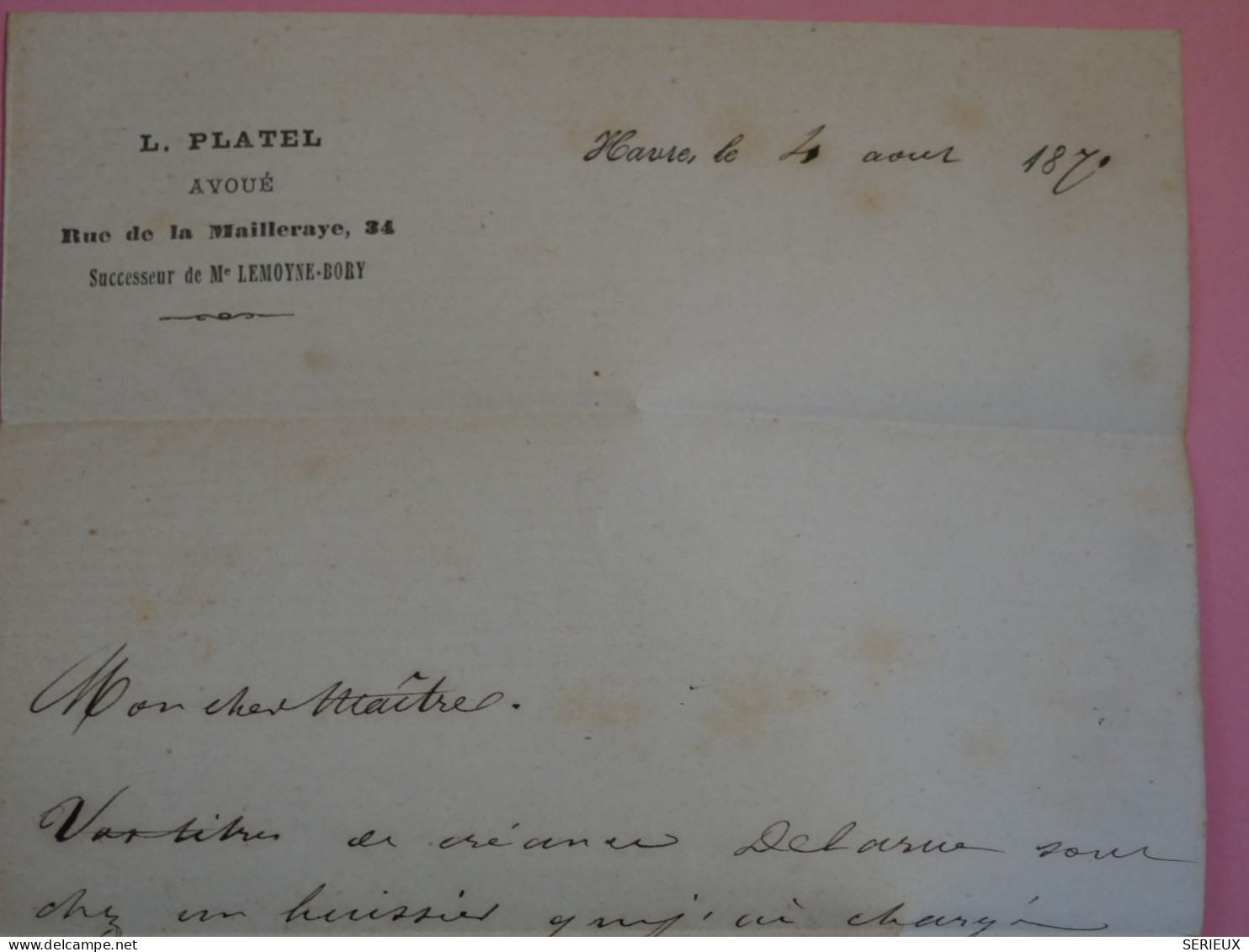 AU 21 FRANCE BELLE LETTRE  1871 LE HAVRE A DUNKERQUE + 2X  NAPOLEON N° 28 +AFFRANC. INTERESSANT+ - 1863-1870 Napoléon III Lauré