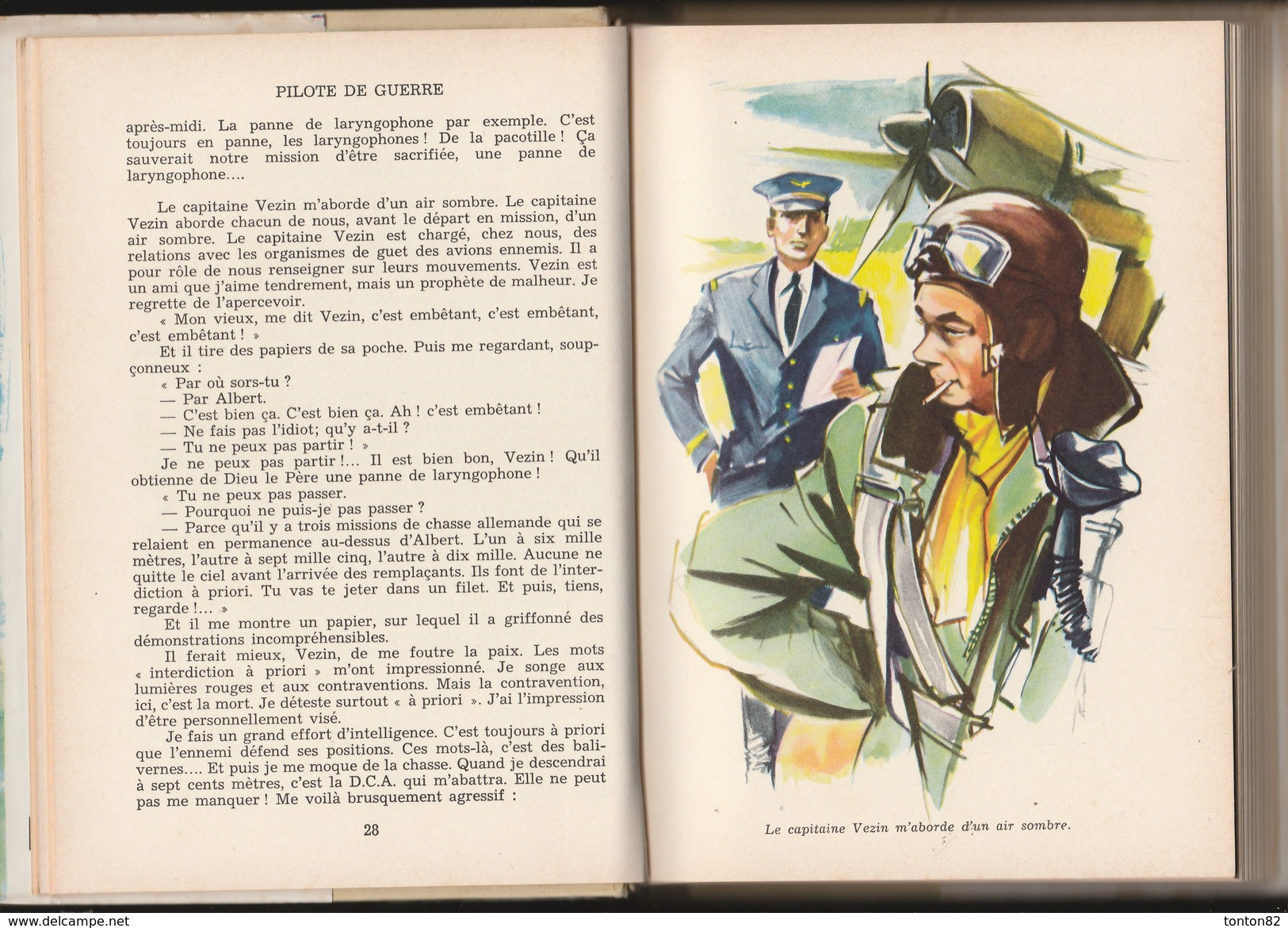 Antoine De Saint-Saint-Saint-Exupéry - PILOTE De Guerre - Idéal Bibliothèque N° 132 - ( 1963 ) . - Ideal Bibliotheque