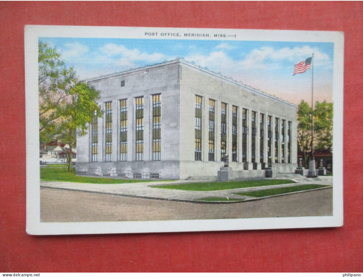 Post Office    Meridian Mississippi > Meridian    Ref 5979 - - Meridian
