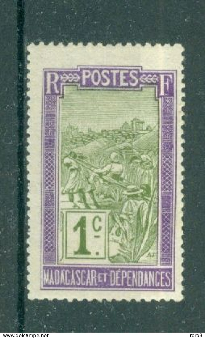 MADAGASCAR - N°94* MH Trace De Charnière SCAN DU VERSO. Transport En Filanzane. - Neufs