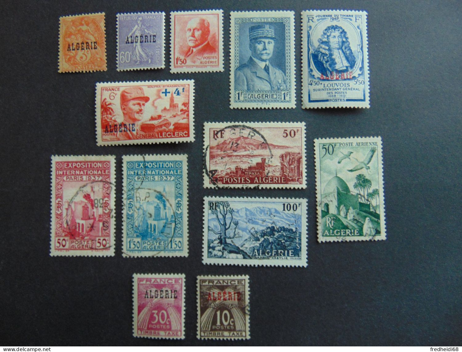 Très Beau Petit Lot De 13 Timbres Neufs Et Oblitérés - Collections, Lots & Séries