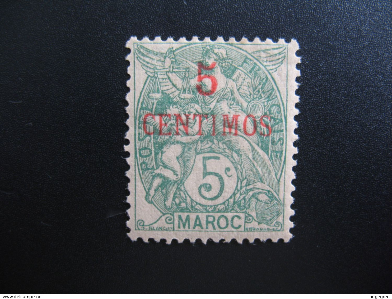 Maroc Stamps French Colonies 1902-1903  Type Sage  N° 11a  Neuf *   à Voir - Timbres-taxe