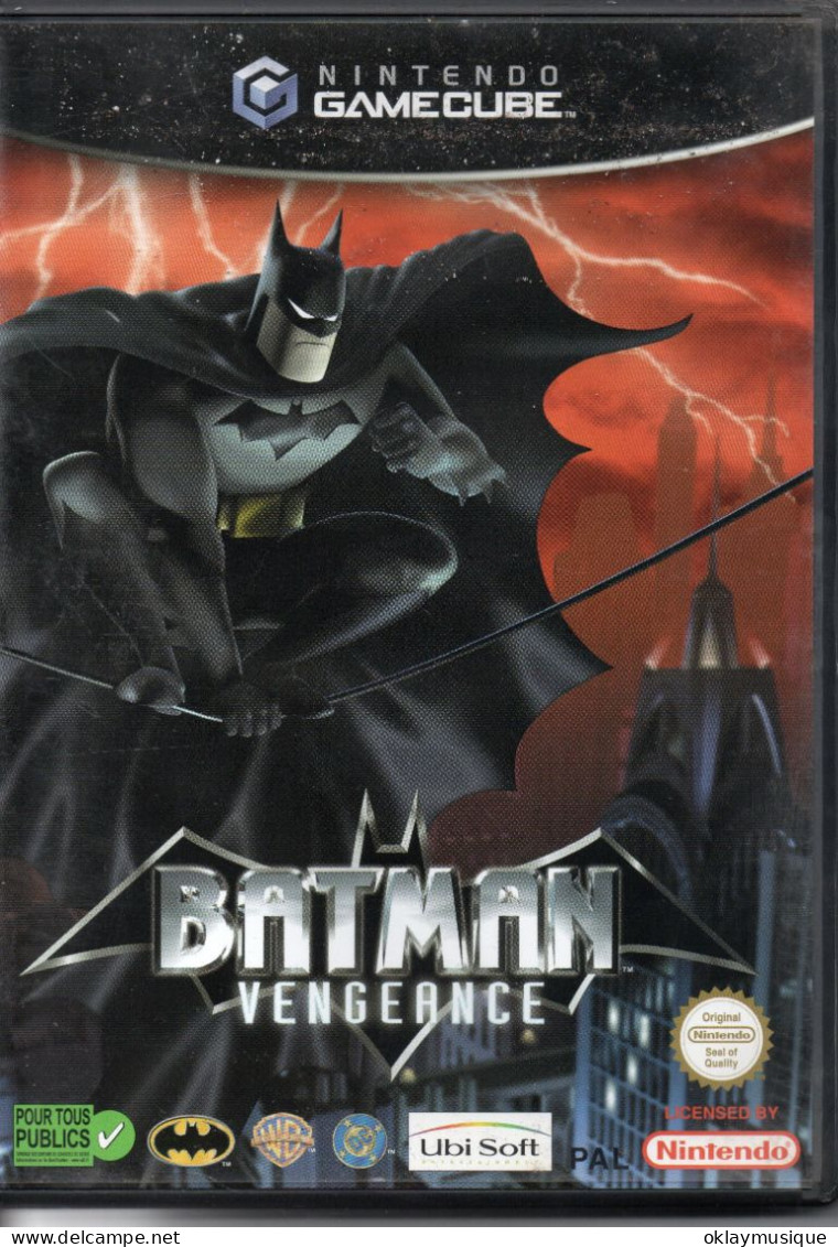 Nintendo Gamecube (batman Vengeance) - Nintendo GameCube