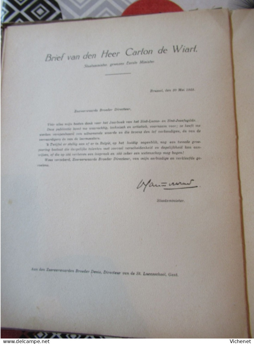 Gent - Gand - St Lucas - St Jos - De Kunst en haar Toepassingen - Numero Annuel Jaarboek1923