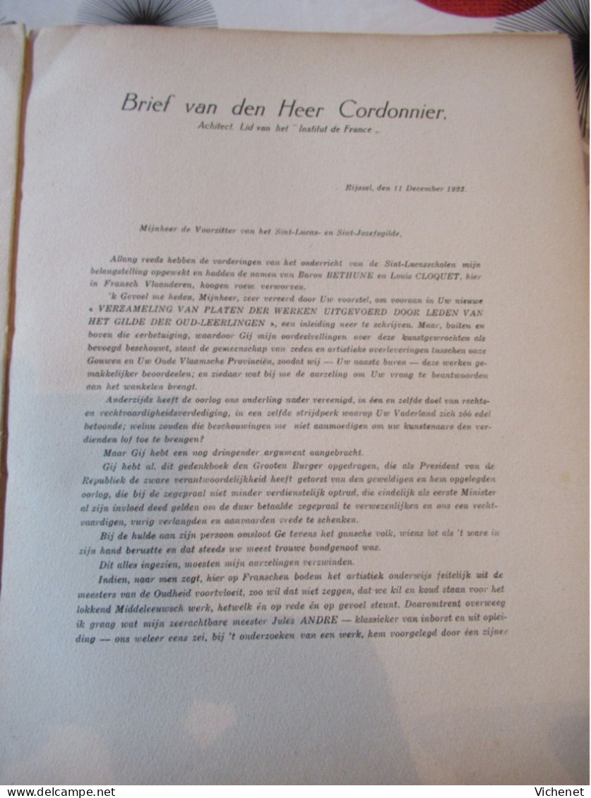 Gent - Gand - St Lucas - St Jos - De Kunst en haar Toepassingen - Numero Annuel Jaarboek1923