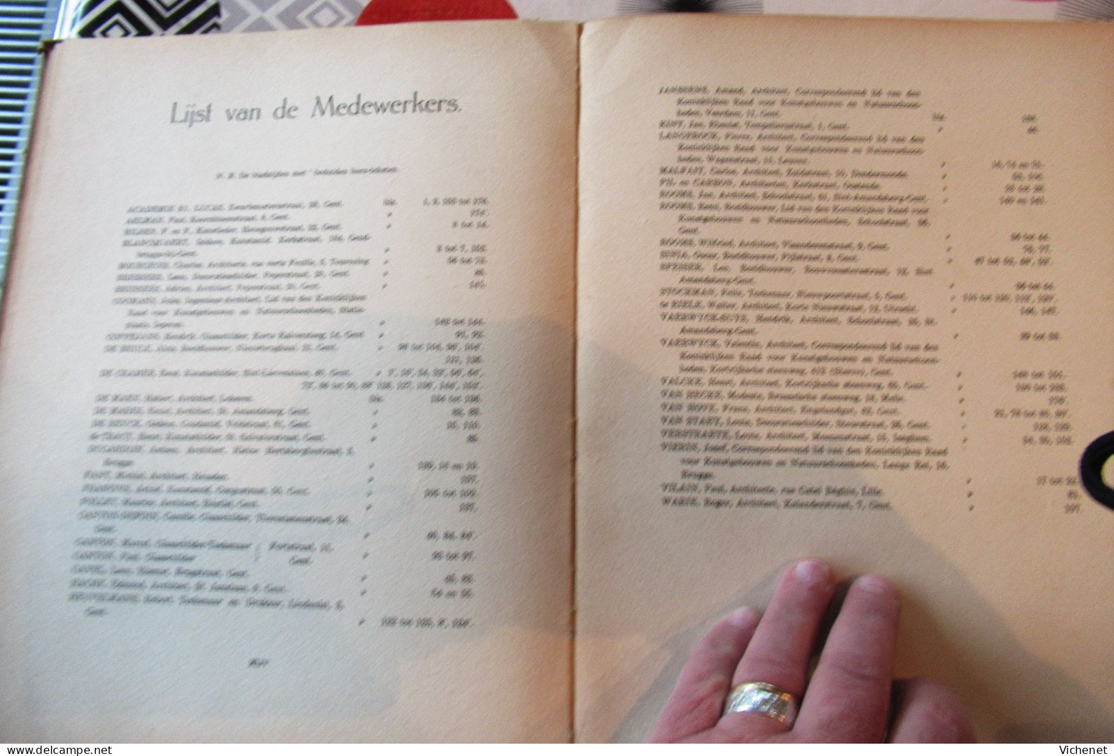 Gent - Gand - St Lucas - St Jos - De Kunst en haar Toepassingen - Numero Annuel Jaarboek1923