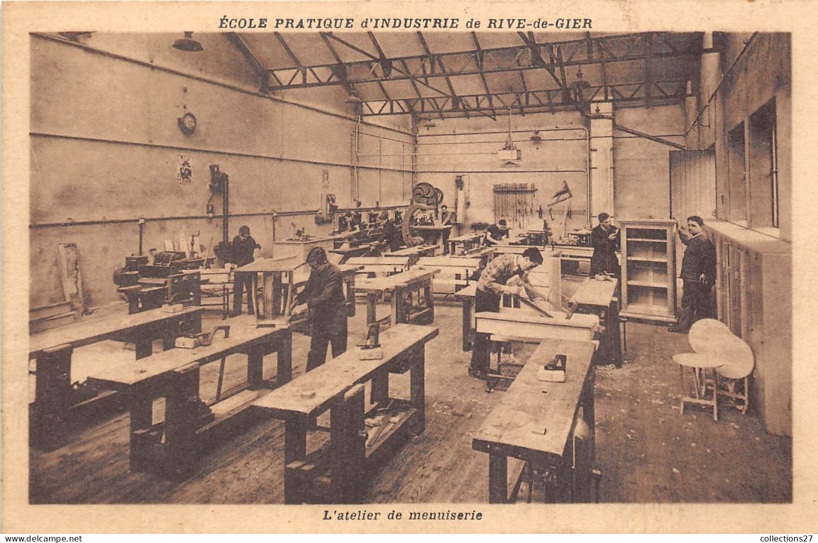 42-RIVE-DE-GIER- 5 CARTES -ECOLE PRATIQUE D'INDUSTRIE DE RIVE DE GIER - Rive De Gier