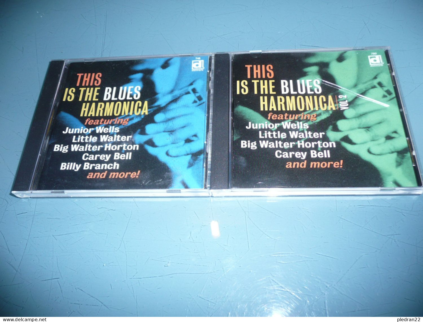 THIS IS THE BLUES HARMONICA 2 CD DELMARK RECORDS 2000 Et 2004 - Blues