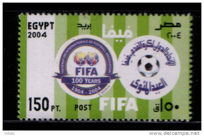 EGYPT / 2004 / FOOTBALL / SPORT / Celebrating The FIFA Centennial  /  MNH / VF. - Unused Stamps