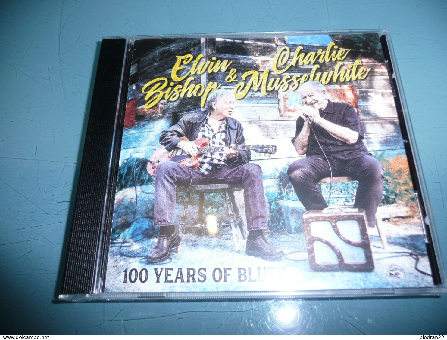 ELWIN BISHOP & CHARLIE MUSSELWHITE 100 YEARS OF BLUES CD ALCD 2020 - Blues