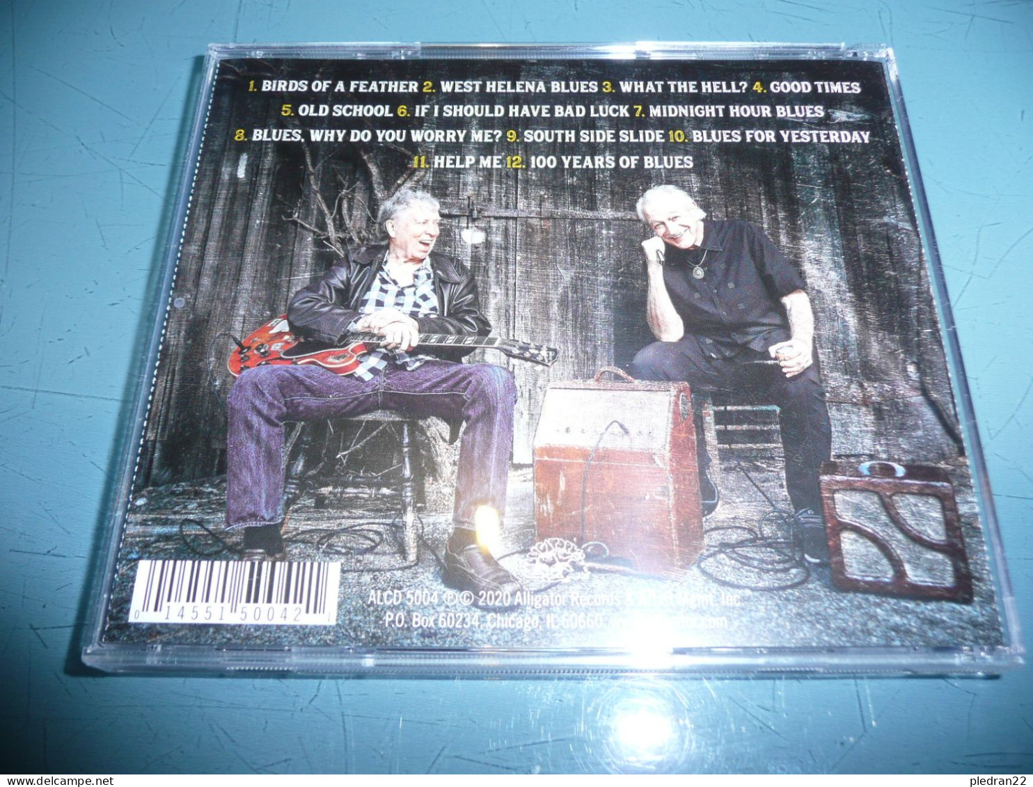 ELWIN BISHOP & CHARLIE MUSSELWHITE 100 YEARS OF BLUES CD ALCD 2020 - Blues