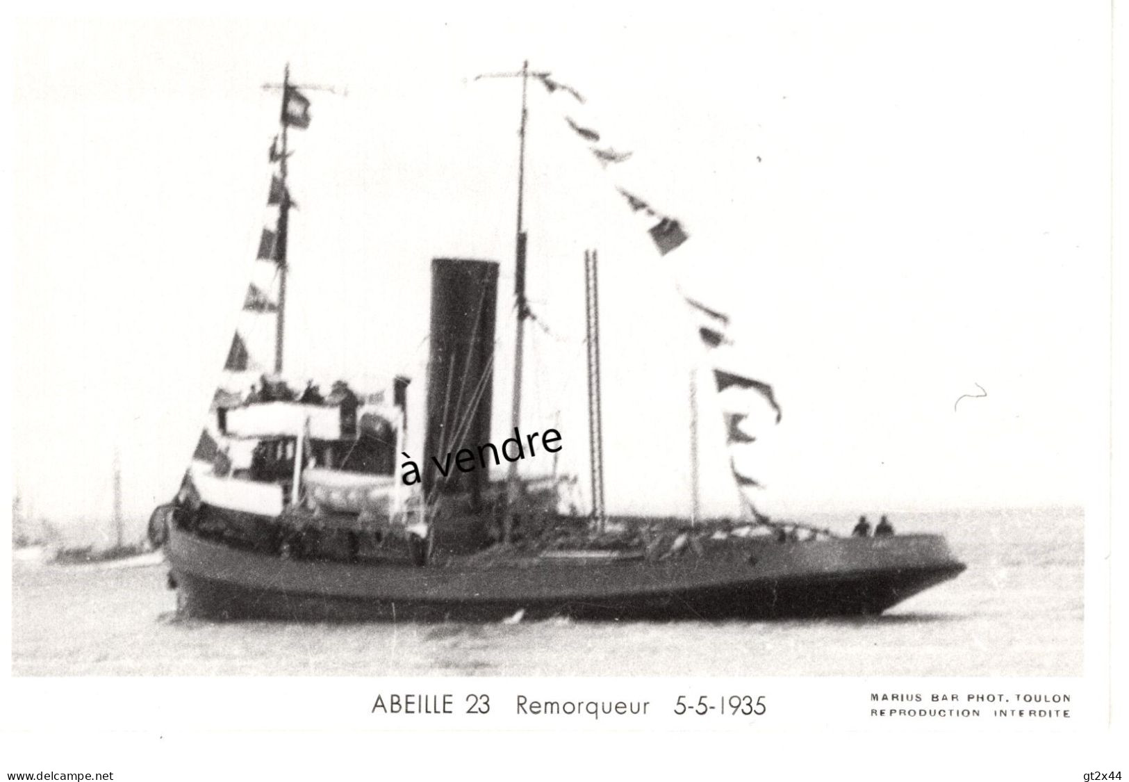ABEILLE 23, Remorqueur, 5-5-1935 - Remorqueurs