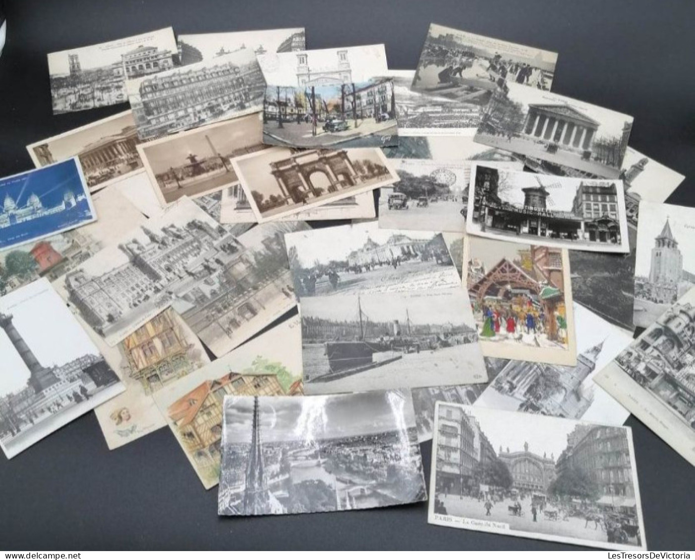 France - Paris - Lot de + de 330 cartes sur le thème de Paris - Carte Postale Ancienne / Semi-moderne / moderne