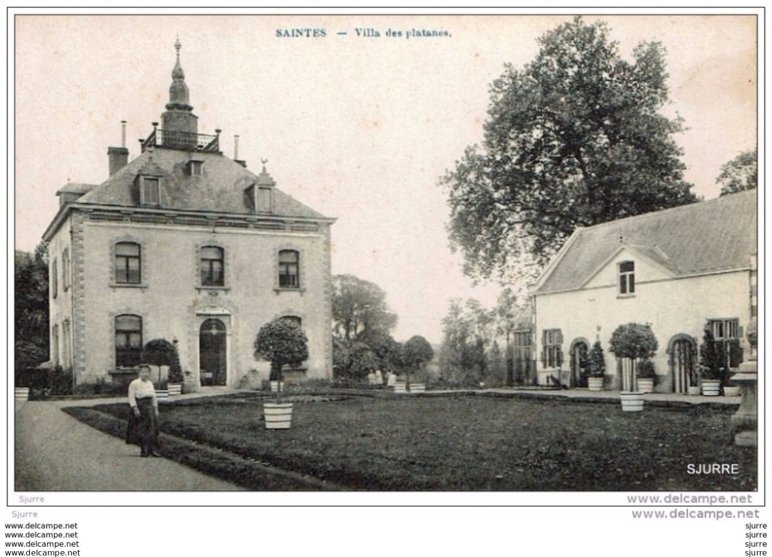 SAINTES / Tubize - Tubeke - Château - Villa Des Platanes - Kasteel - Tubeke