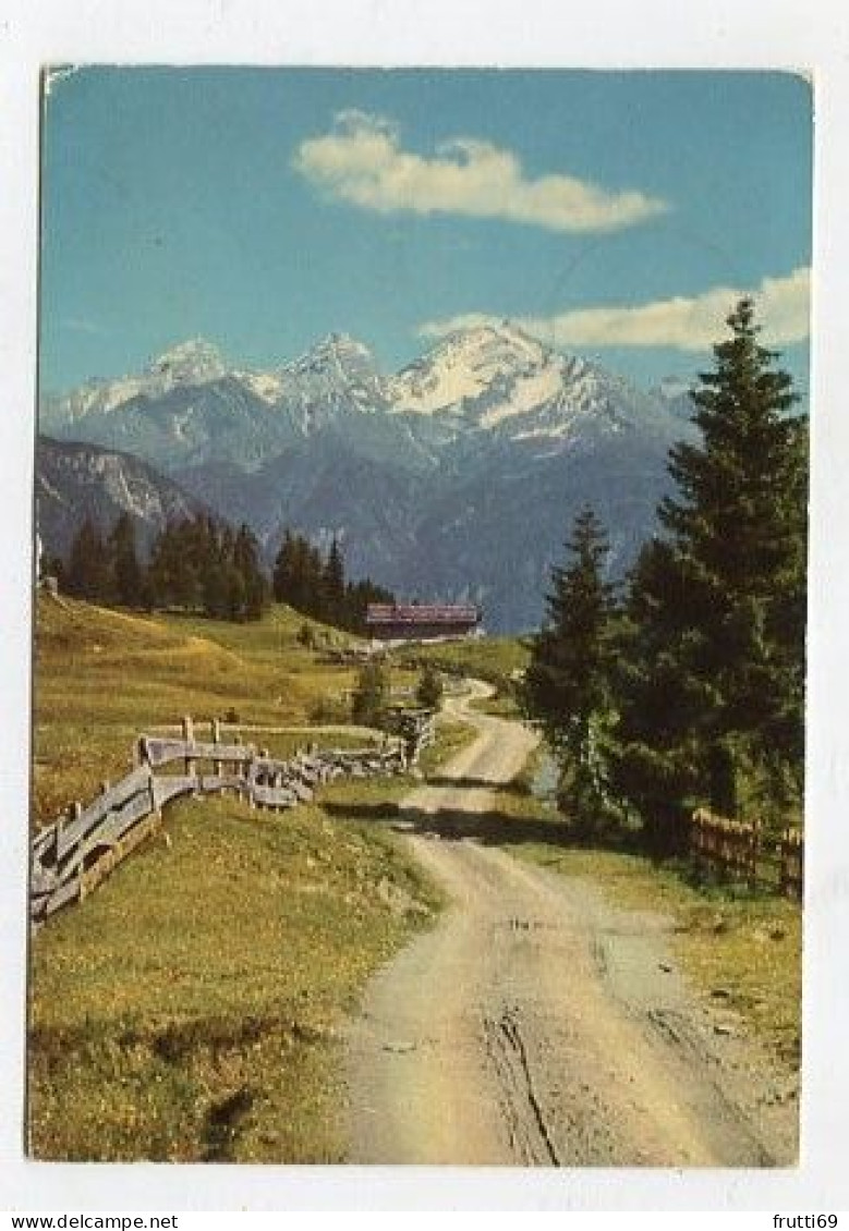 AK 124566 SWITZERLAND - Lenzerheide - Rückblick Vom Weg Nach Tgantieri Auf Bergünerstöcke - Bergün/Bravuogn