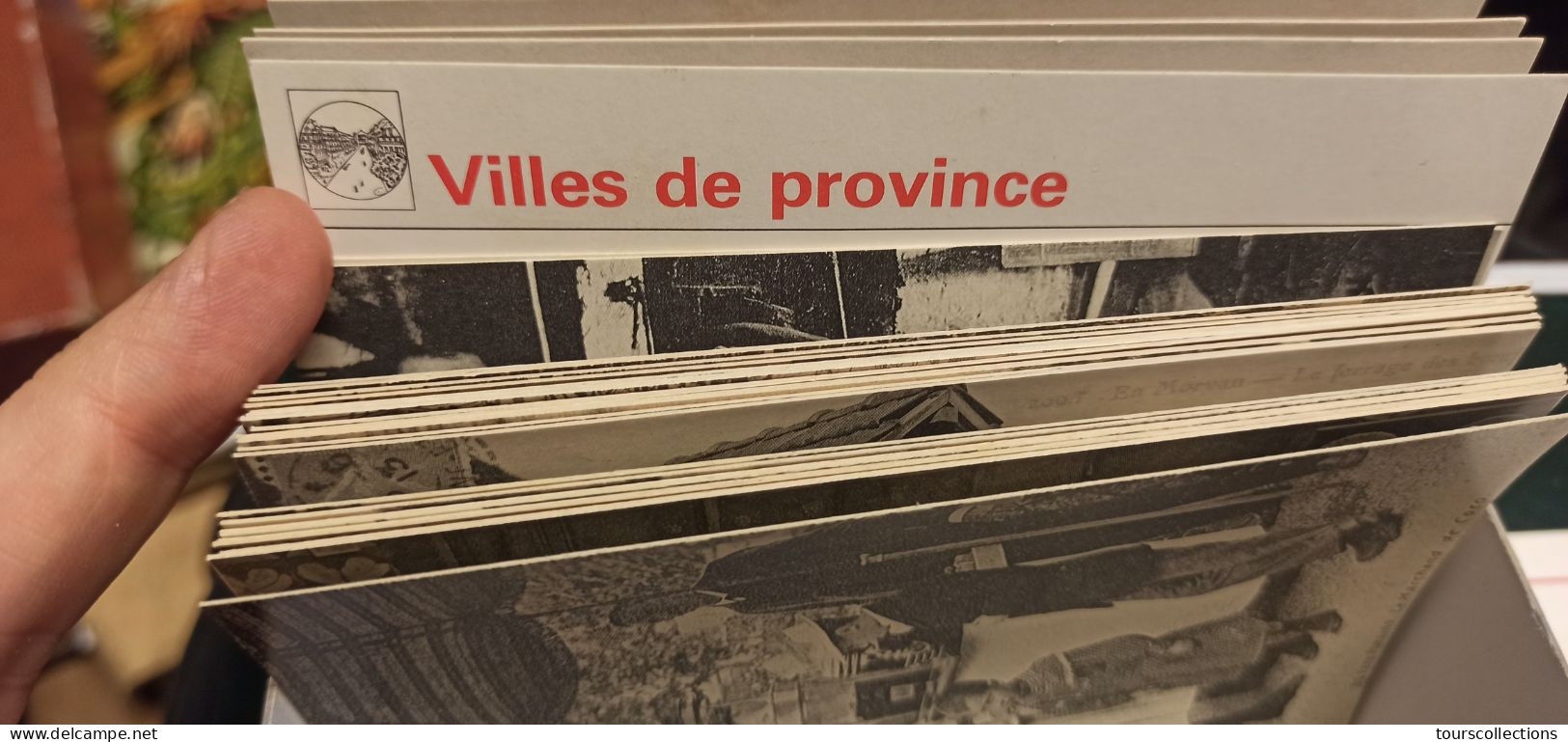 LOT + de 200 cartes d'Autrefois avec explicatifs au dos (Edition de 1990) + boite et intercalaires thême - voir photos !