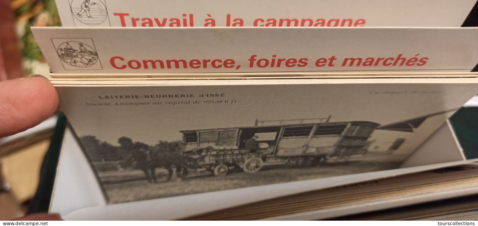 LOT + de 200 cartes d'Autrefois avec explicatifs au dos (Edition de 1990) + boite et intercalaires thême - voir photos !