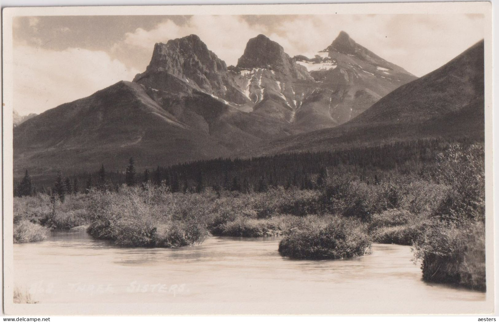Banff 1944; The Three Sisters - Circulated. - Banff