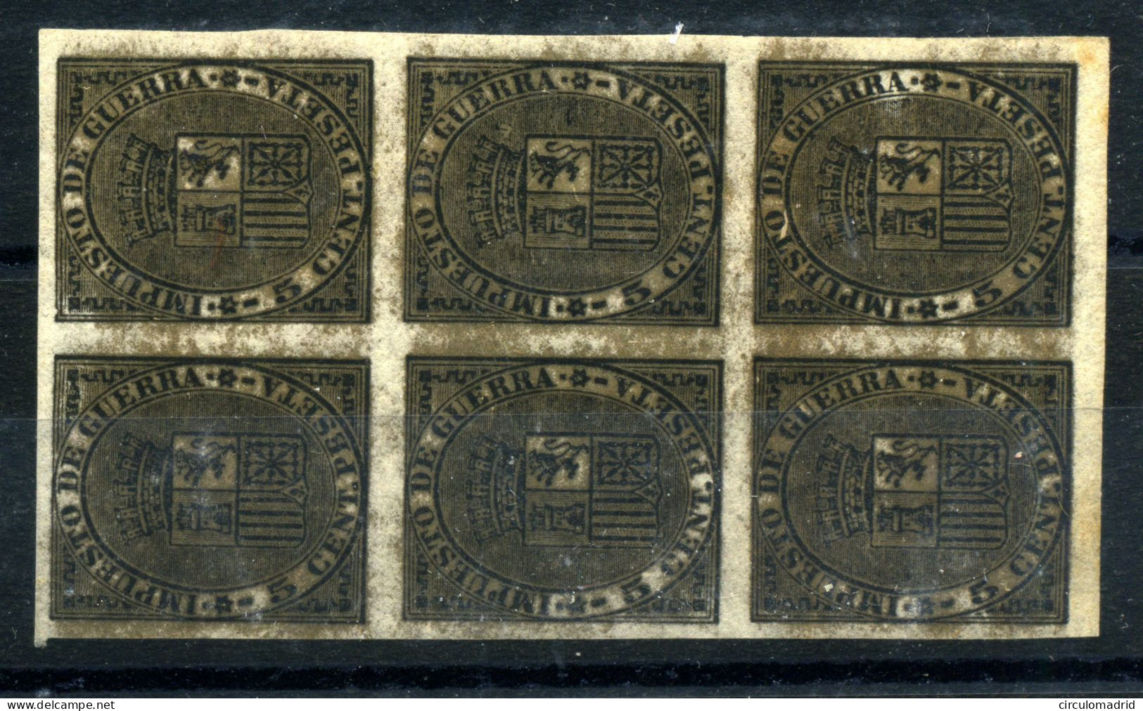España Nº 141s*. Año 1874 - Unused Stamps
