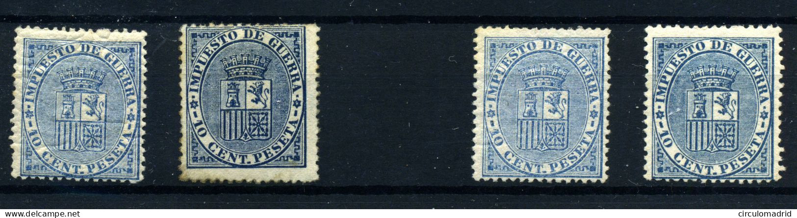 España Nº 142*/(*). Año 1874 - Unused Stamps