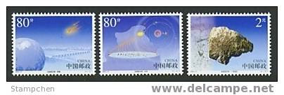 China 2003-10 The Meteorite Shower Over Jilin Stamps Geology Mineral Mine Space - Minéraux