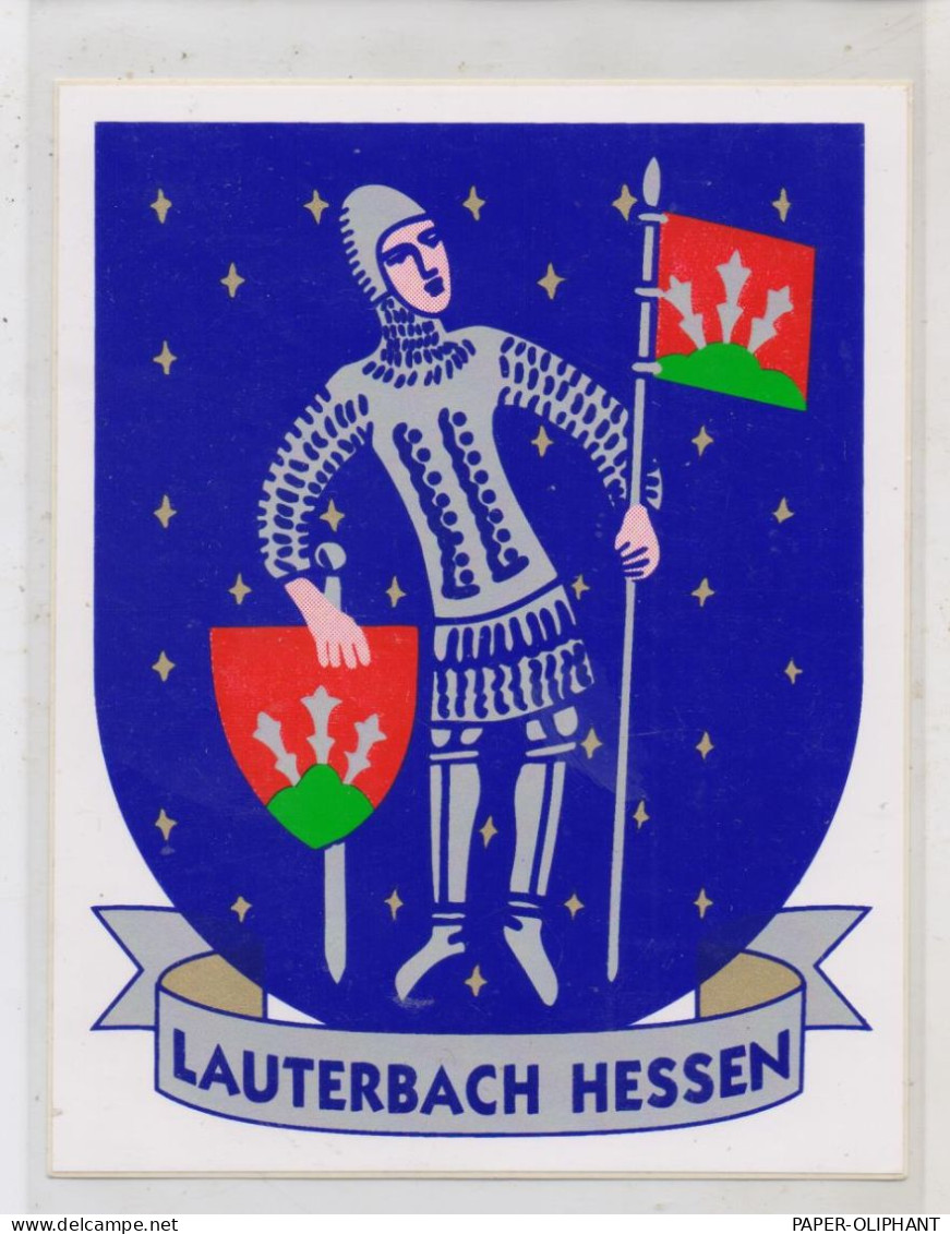 6420 LAUTERBACH, Stadtwappen, Selbstklebend, Keine AK - Einteilung - Lauterbach