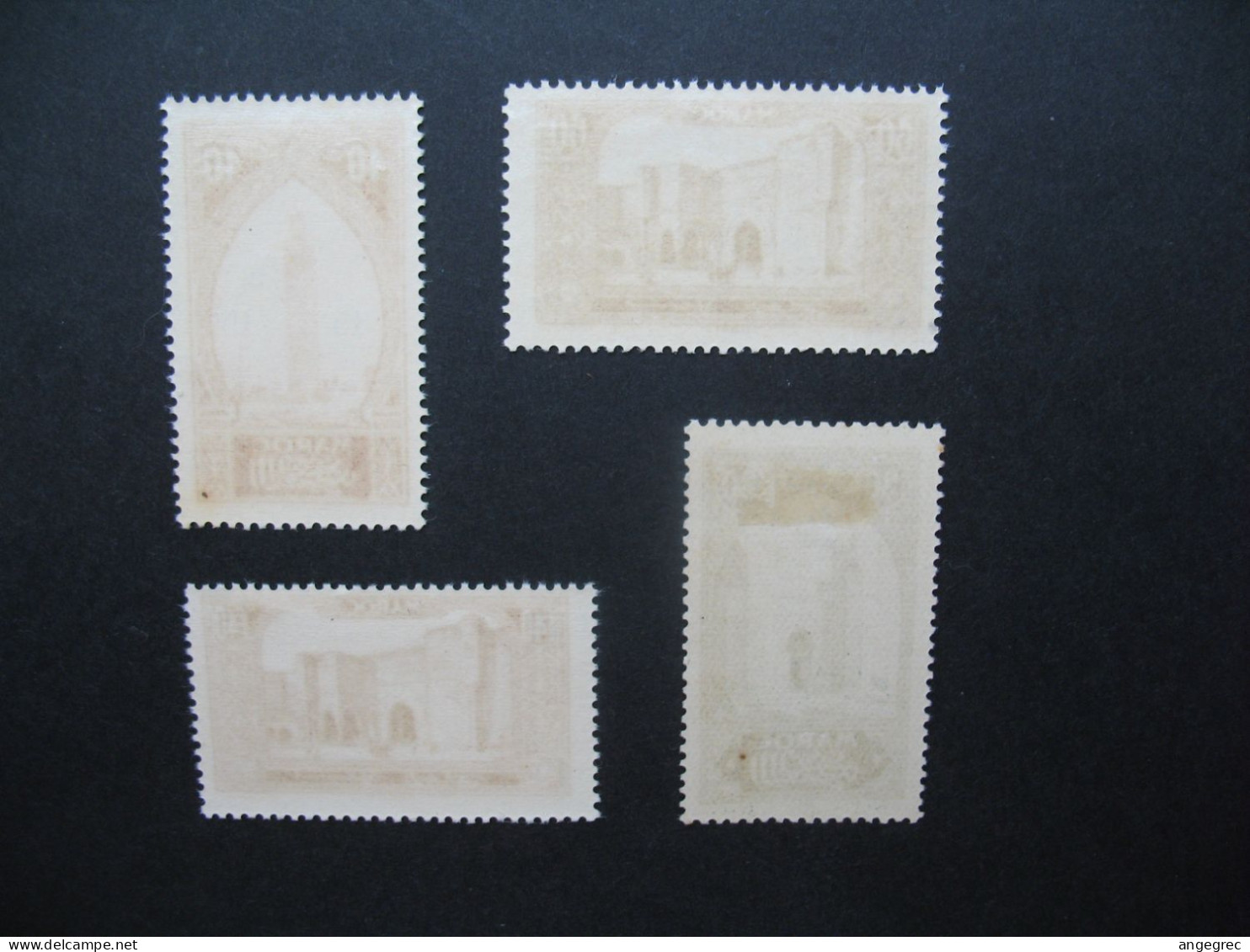 Maroc Stamps French Colonies  1930-1931 N° 124 à 127   Neuf */**    à Voir - Portomarken