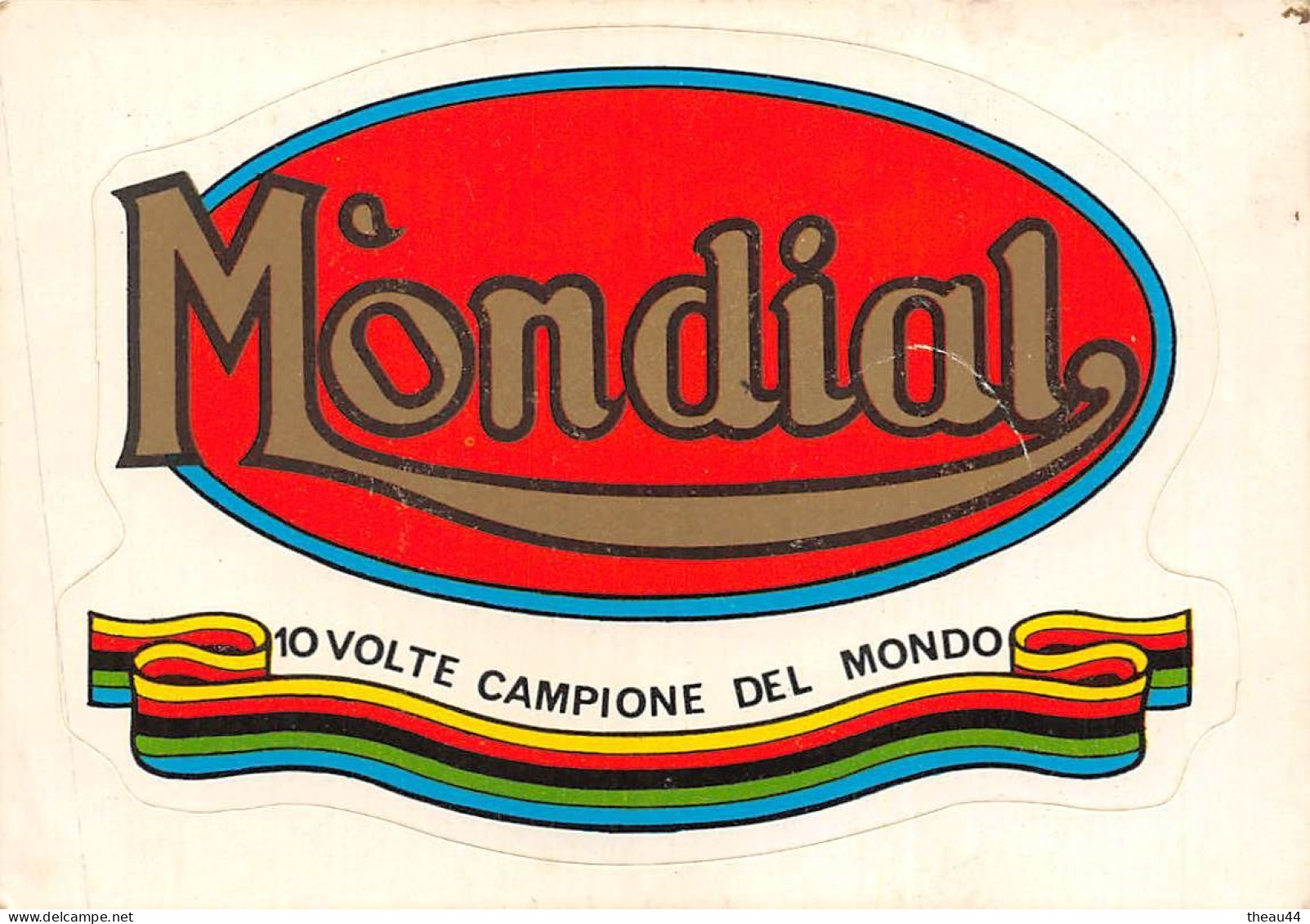 Lot De 5 Autocollants De La Série " Super Moto " - Mondial, Triumph, Gilera, Norton, KTM  - Figurine PANINI - Motorräder