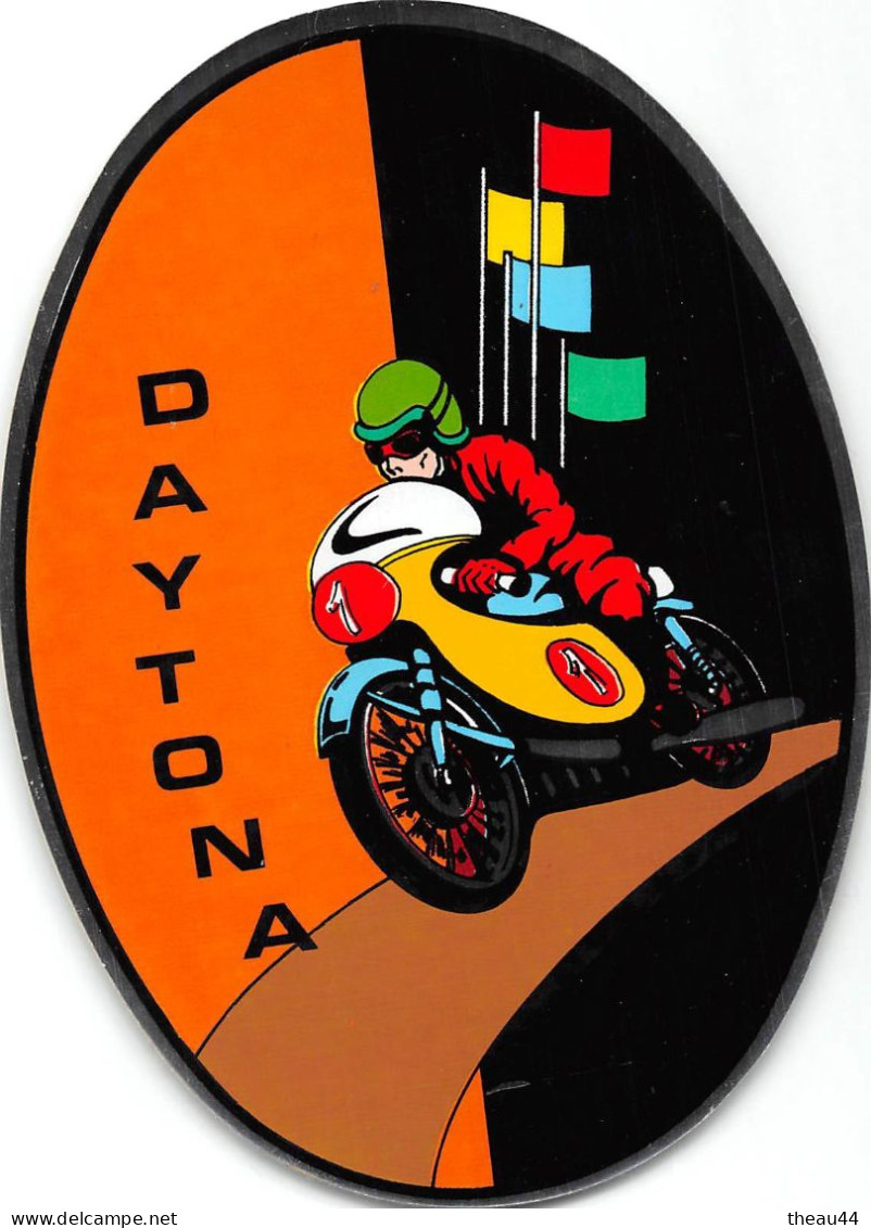 ¤¤   -   Lot De 6 Autocollants  -  Moto  - Daytona, Fulmen, Honda, Kléber .........     -   ¤¤ - Motorbikes