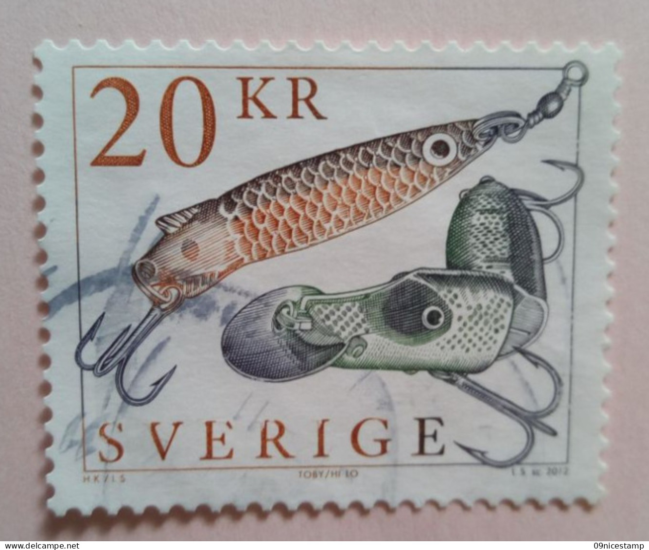 20 Kr Stamp From Sweden, Cancelled, Year 2012, Michel-Nr. 2874 - Oblitérés