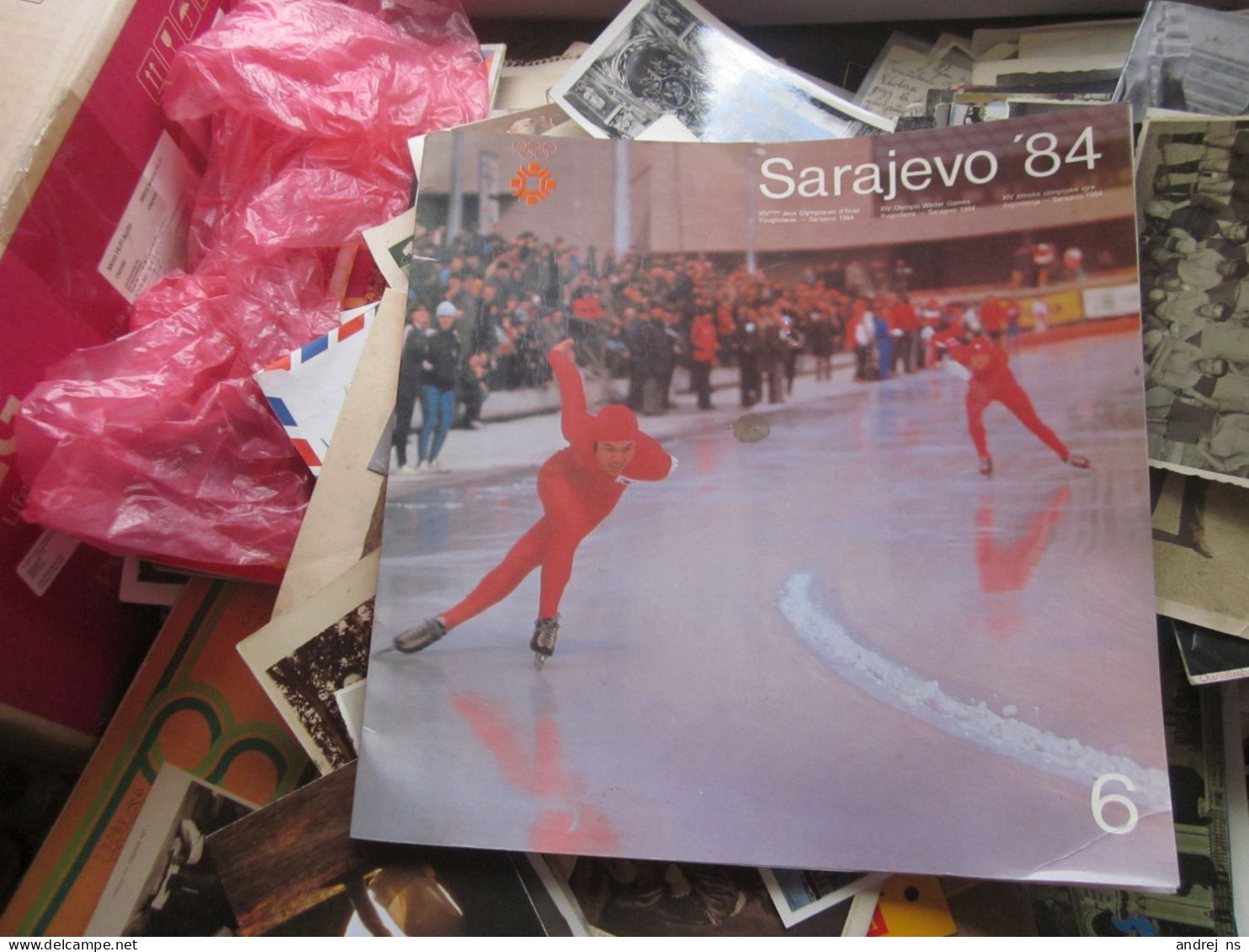 Sarajevo 84 XIV Olympic Winter Games Yugoslavia Sarajevo 1984 Ultra Big 30x30 Cm 78 Pages - Boeken