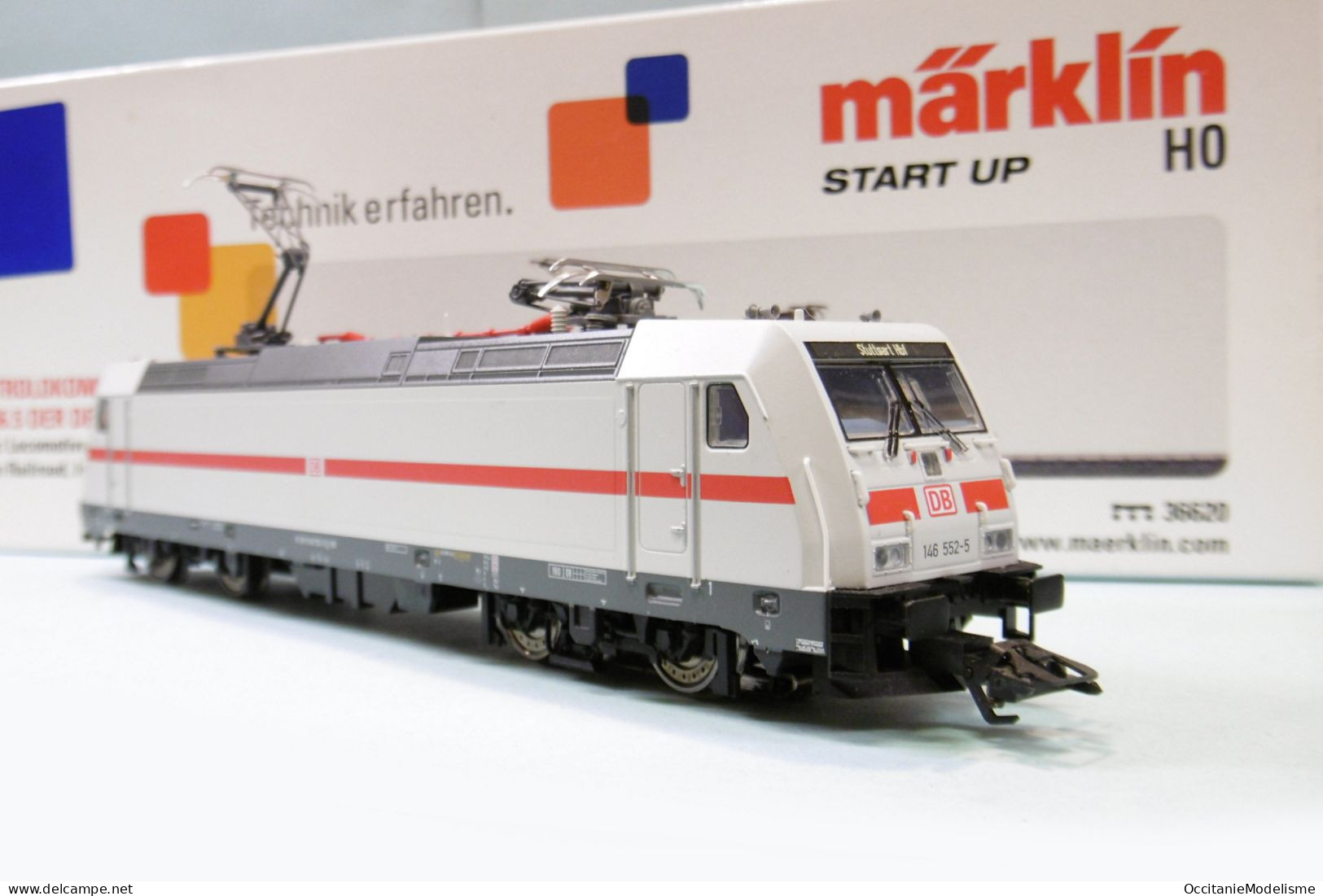 Märklin 3 Rails - Locomotive électrique BR 146.5 DB AG Digital Sound Mfx Réf. 36620 BO HO 1/87 - Locomotive