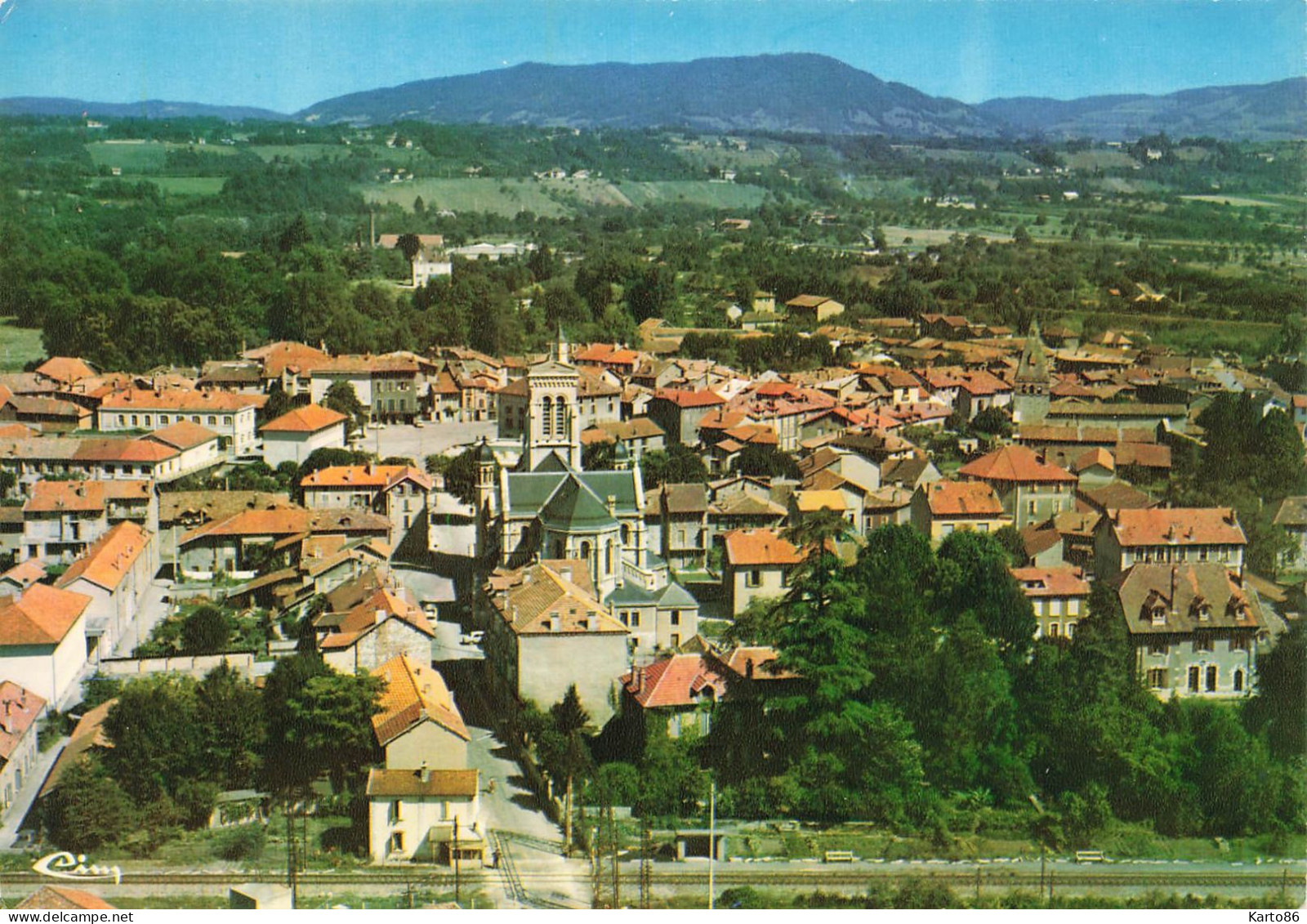 Moirans * Vue Générale Aérienne Sur La Commune - Moirans