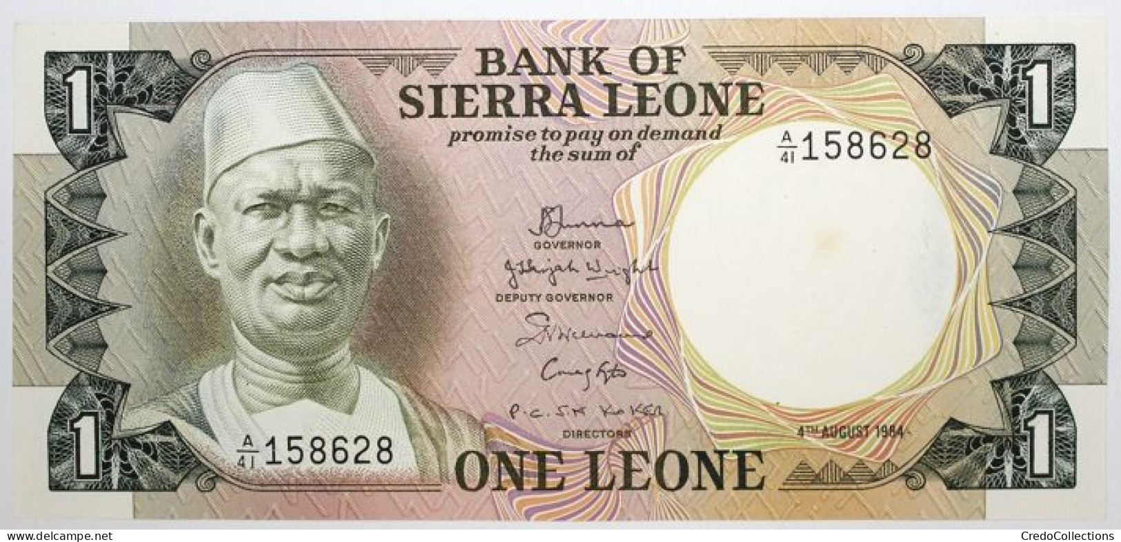 Sierra Leone - 1 Leone - 1984 - PICK 5e - NEUF - Sierra Leone