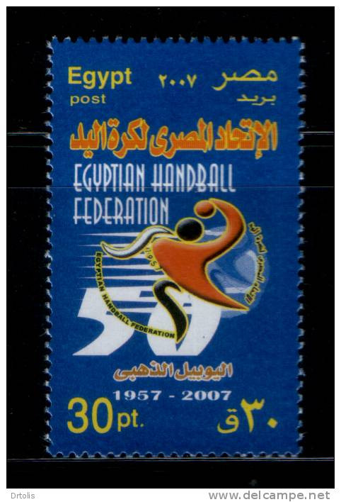 EGYPT / 2007 / SPORT / 50th Anniversary Of Egyptian Handball Federation / MNH / VF  . - Ungebraucht