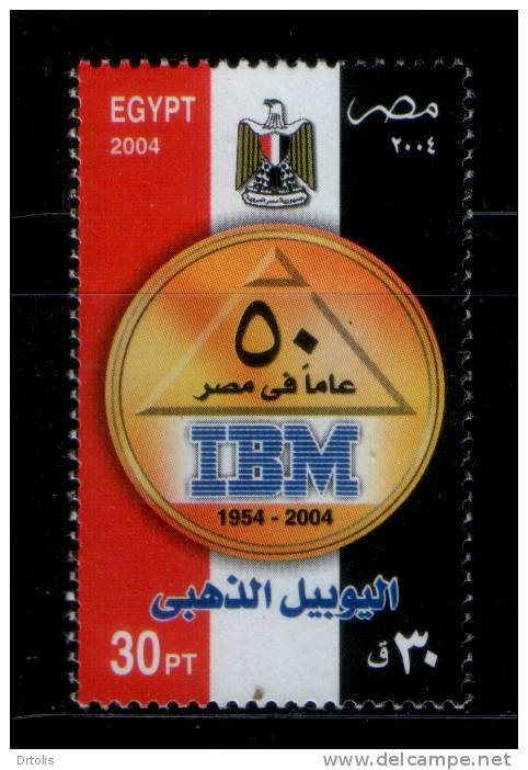 EGYPT / 2004 / 50th Anniversary Of The Establishment Of IBM Computer Company /  MNH /  VF. - Ungebraucht