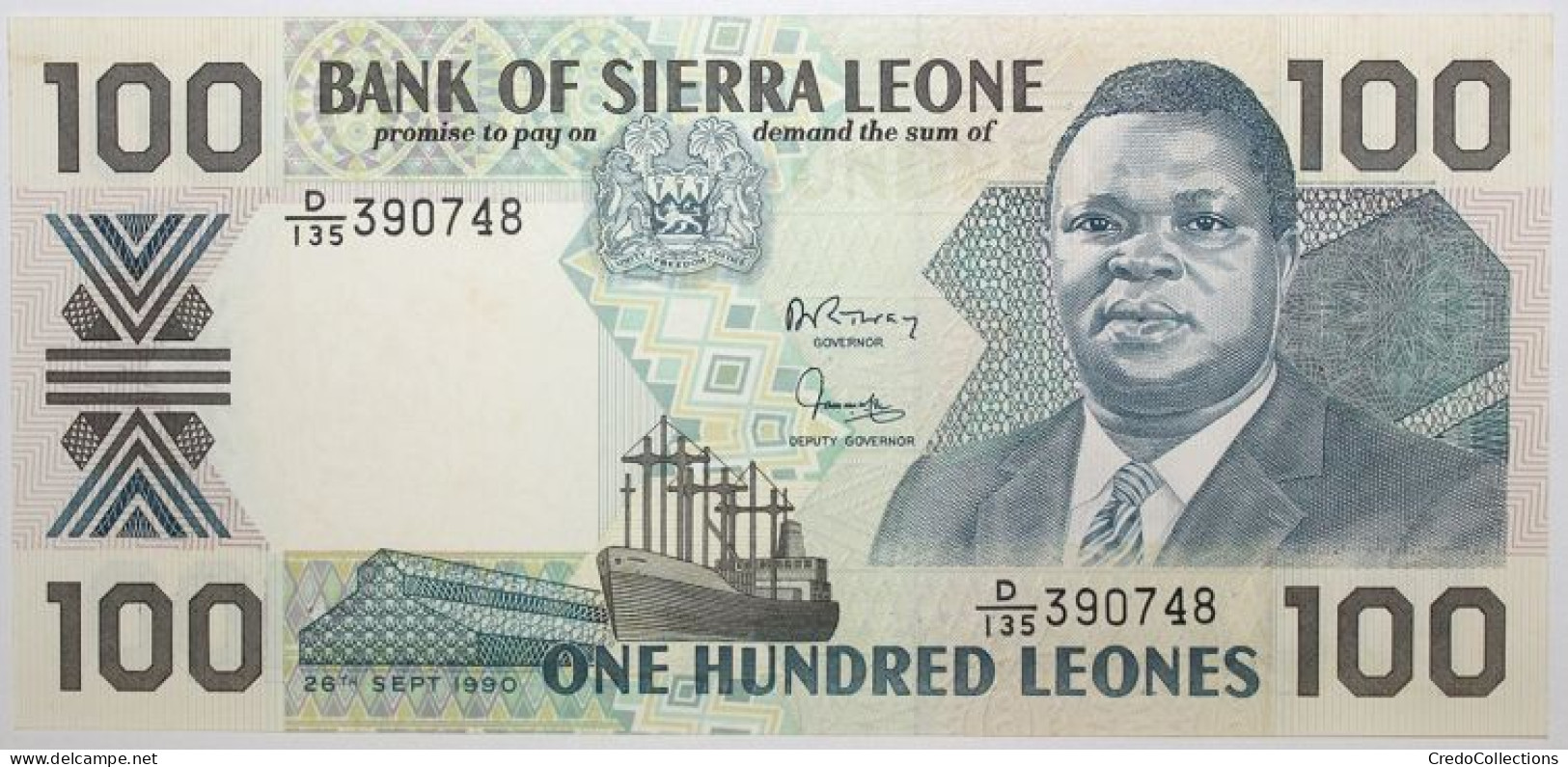 Sierra Leone - 100 Leones - 1990 - PICK 18c - NEUF - Sierra Leone