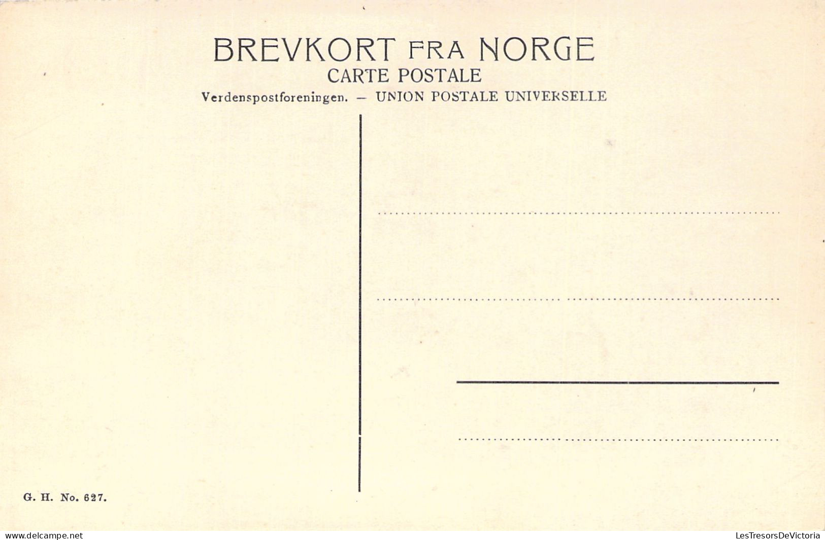 NORVEGE - Femme Travaille Sur Un Métier A Tissé - Carte Postale Ancienne - Noorwegen