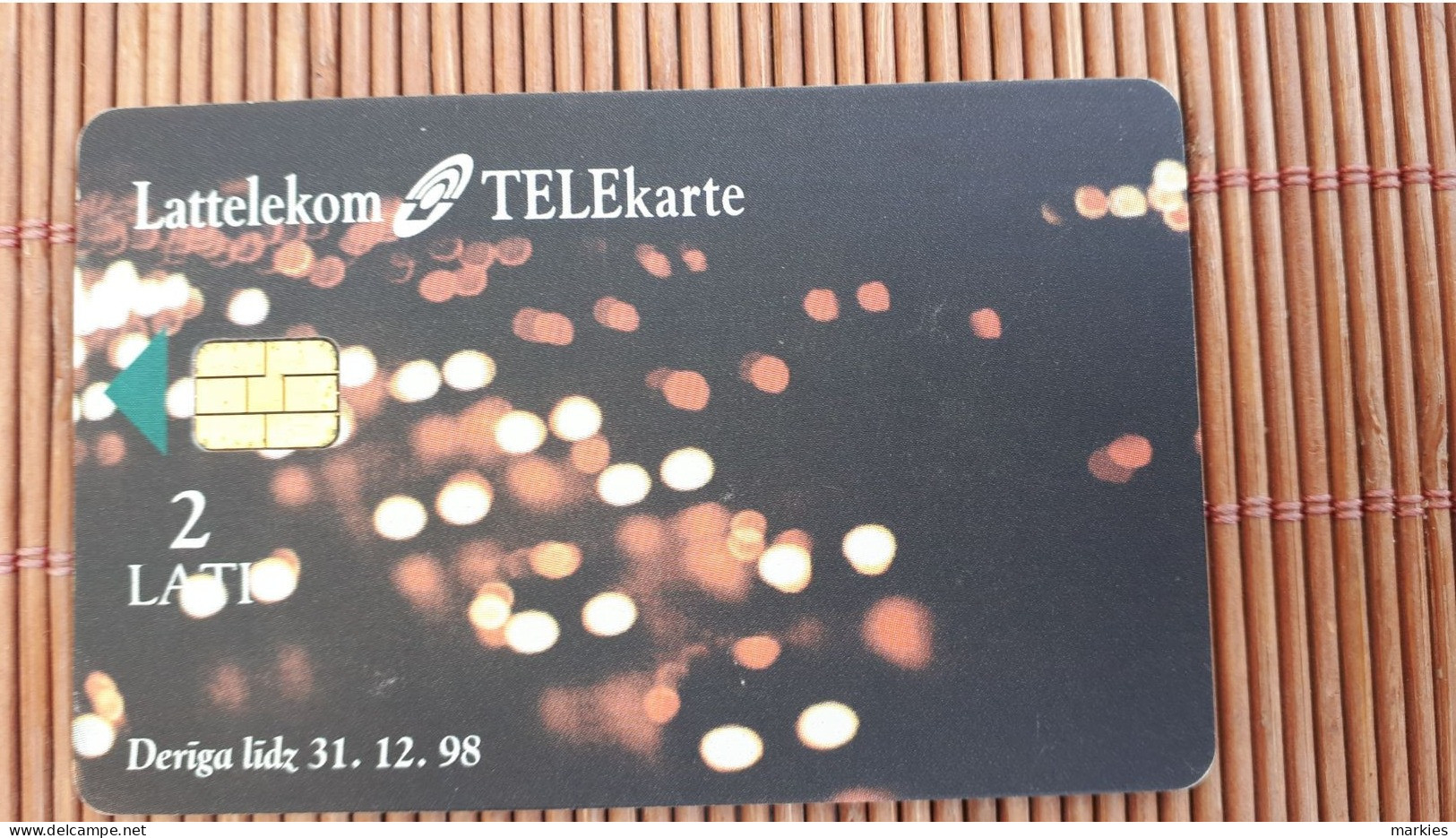 Phonecard Letland  Used Rare - Letonia