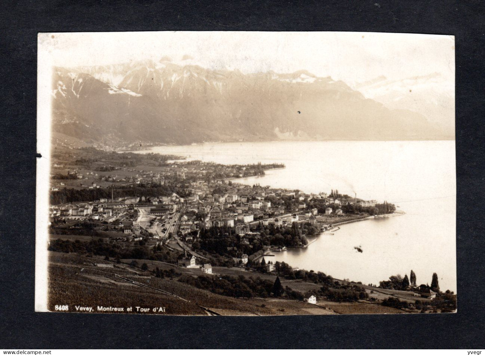 Suisse - N° 8408 - VEVEY, MONTREUX Et Tour D'Aï ( Editions Schnegg Fils & Co.  ) - Egg