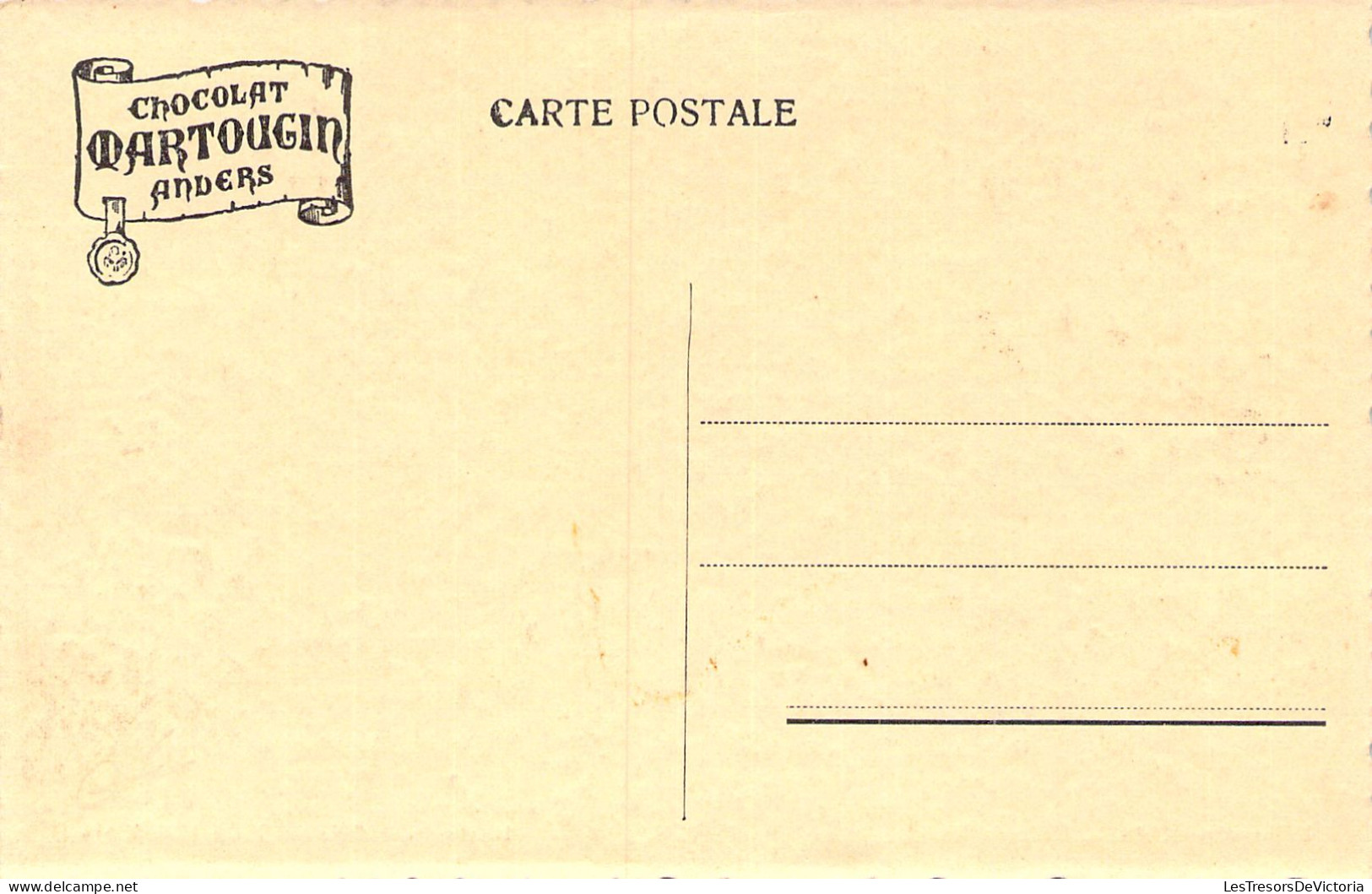 NORVEGE - OSLO - Château Royal - Publicité Chocolat Martougin - Carte Postale Ancienne - Norvège