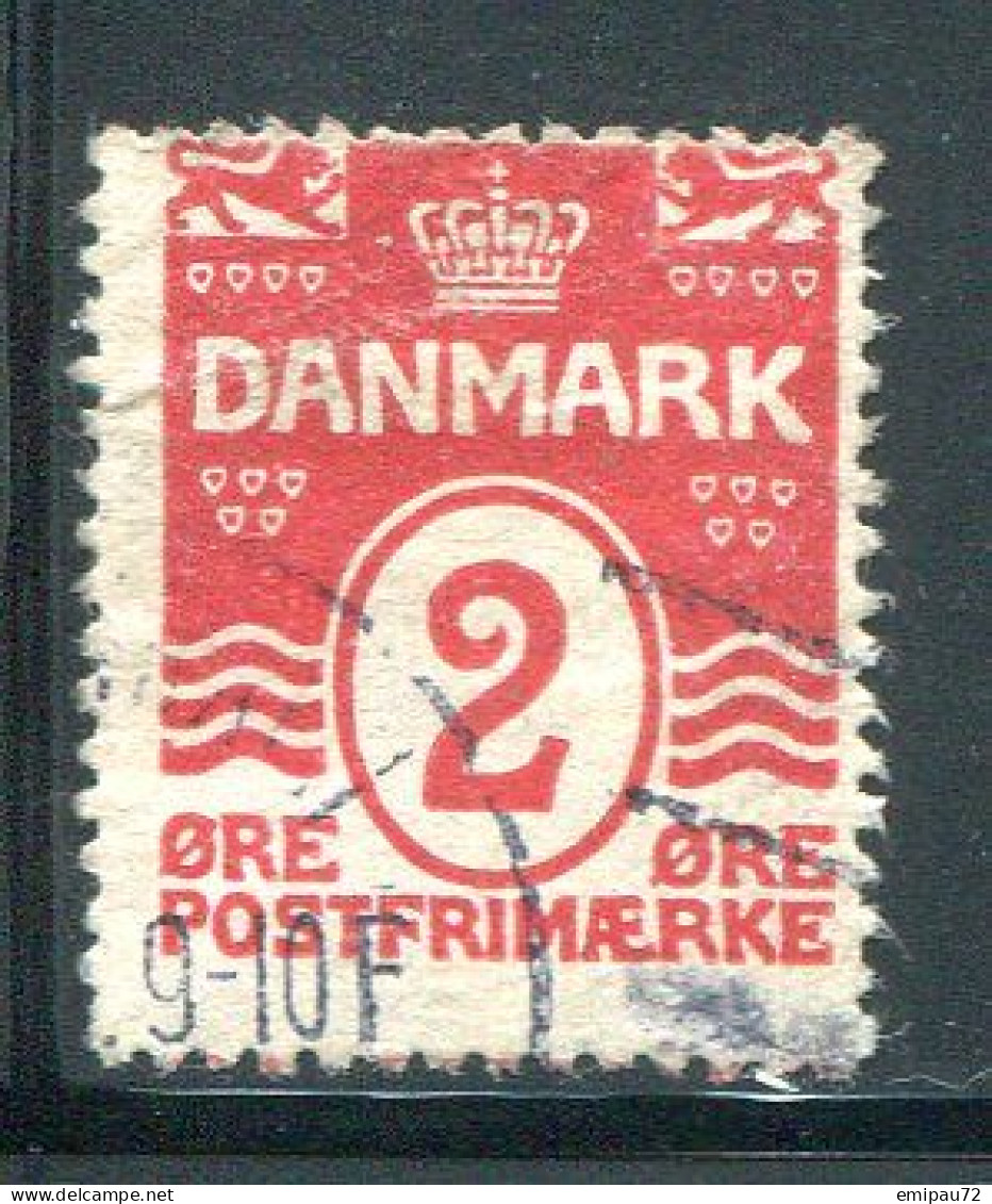 DANEMARK- Y&T N°49- Oblitéré - Used Stamps