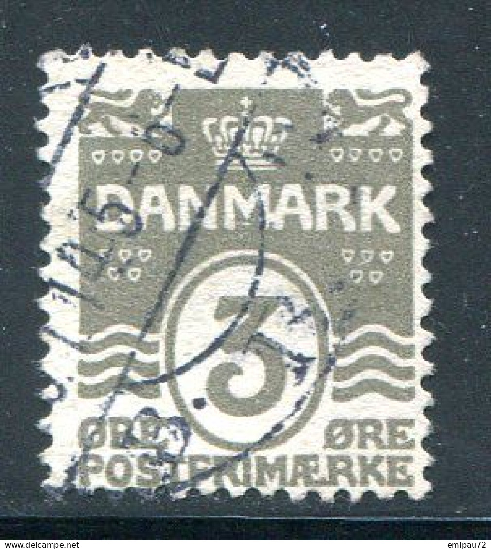 DANEMARK- Y&T N°50- Oblitéré - Used Stamps