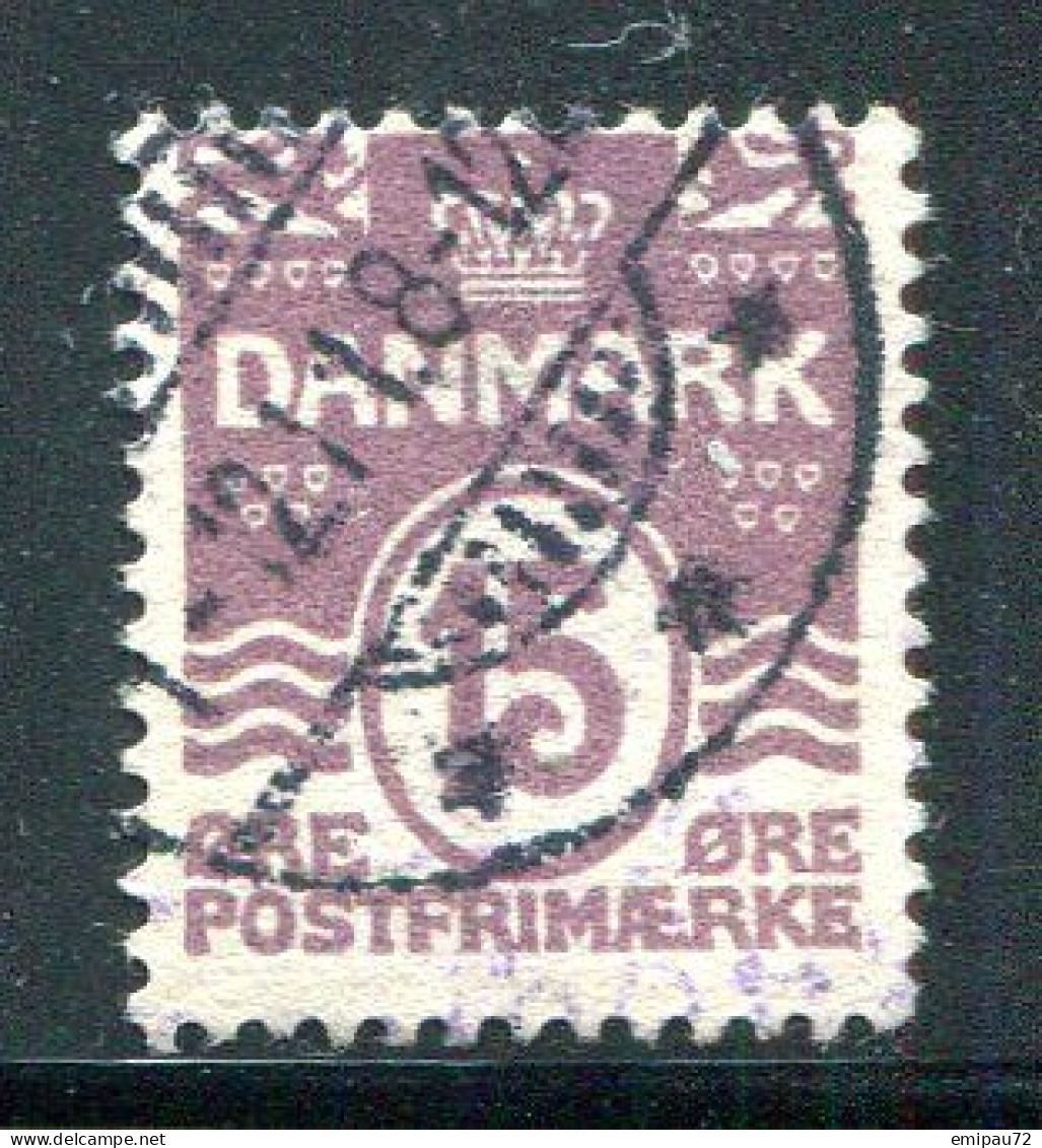 DANEMARK- Y&T N°52- Oblitéré - Used Stamps