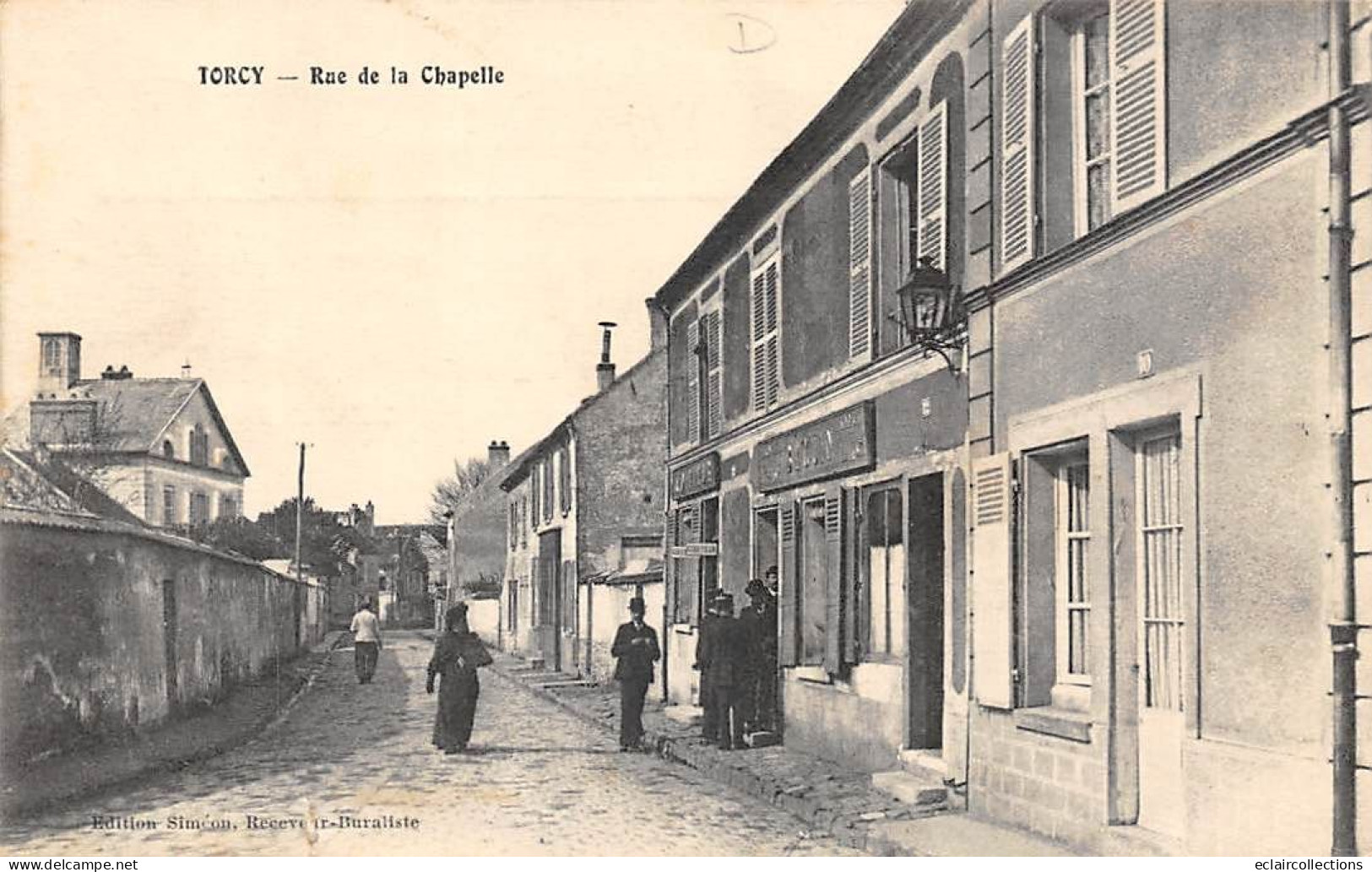 Torcy          77         Rue De La Chapelle .   Coiffeur      (voir Scan) - Torcy